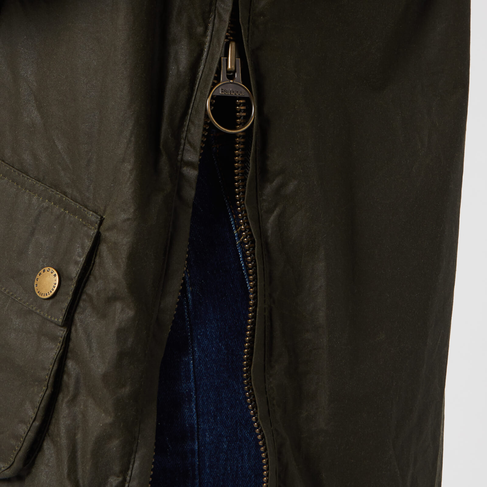 Barbour by alexachung coco waxed cotton jacket online