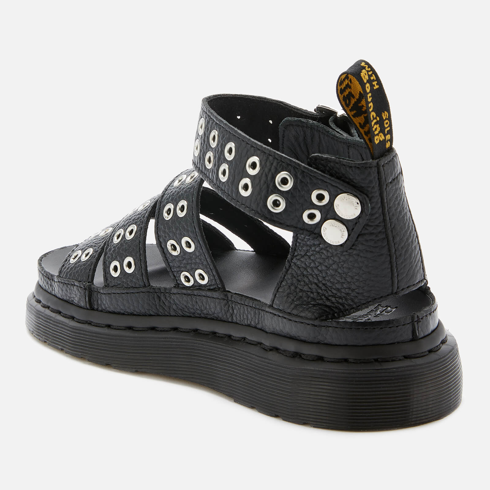 Clarissa ii metal shop detail leather sandals
