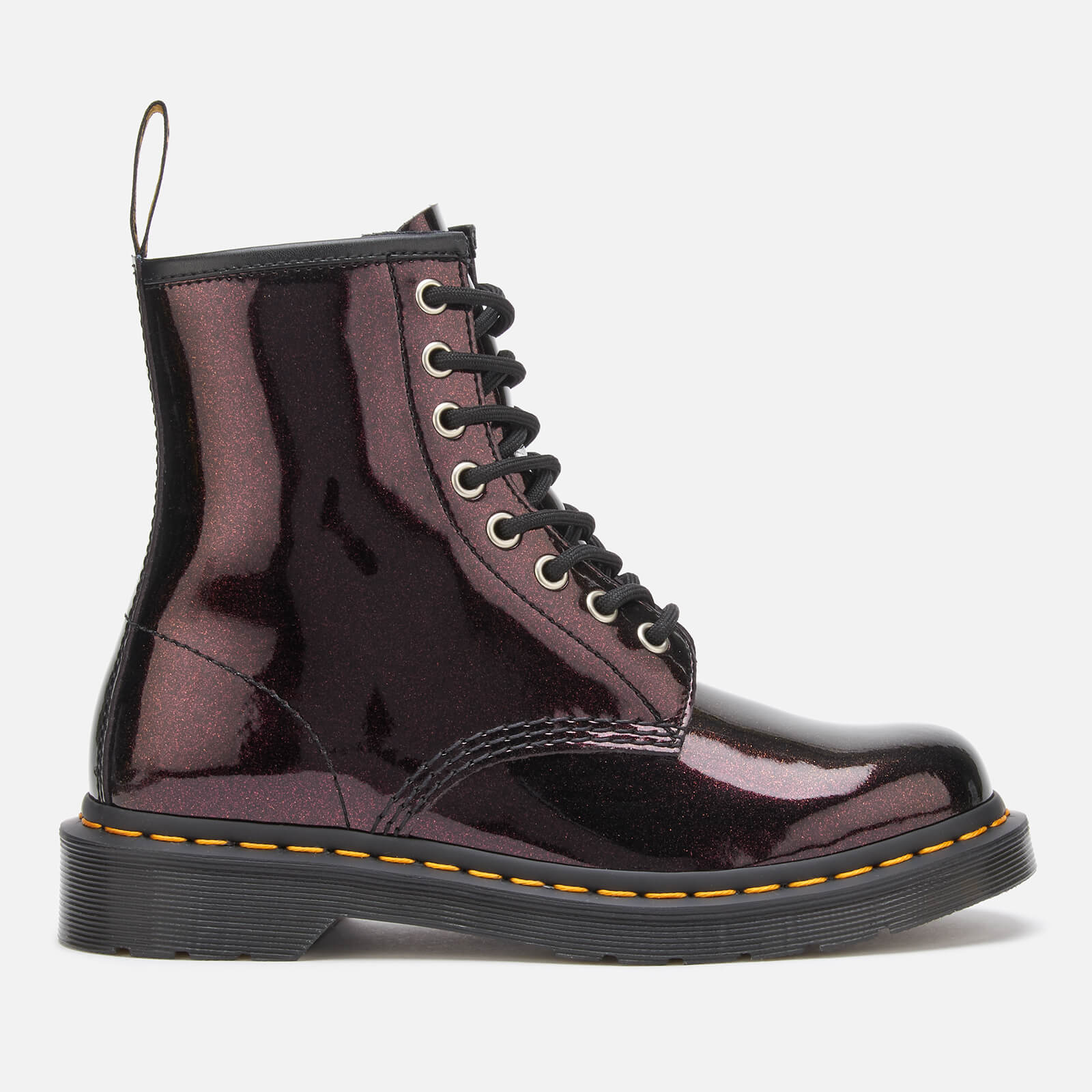 Dr martens cheap purple glitter boots