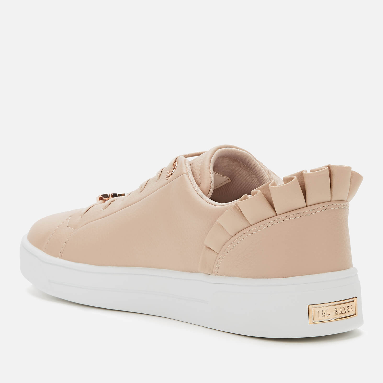 Ted baker clearance pink ruffle trainers
