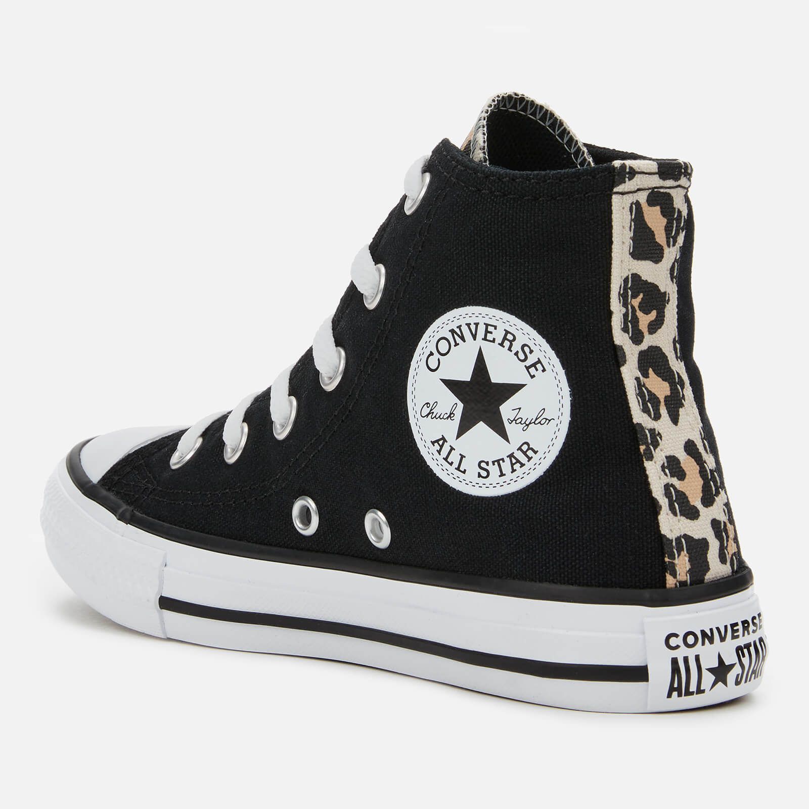 Converse animal print sale high tops