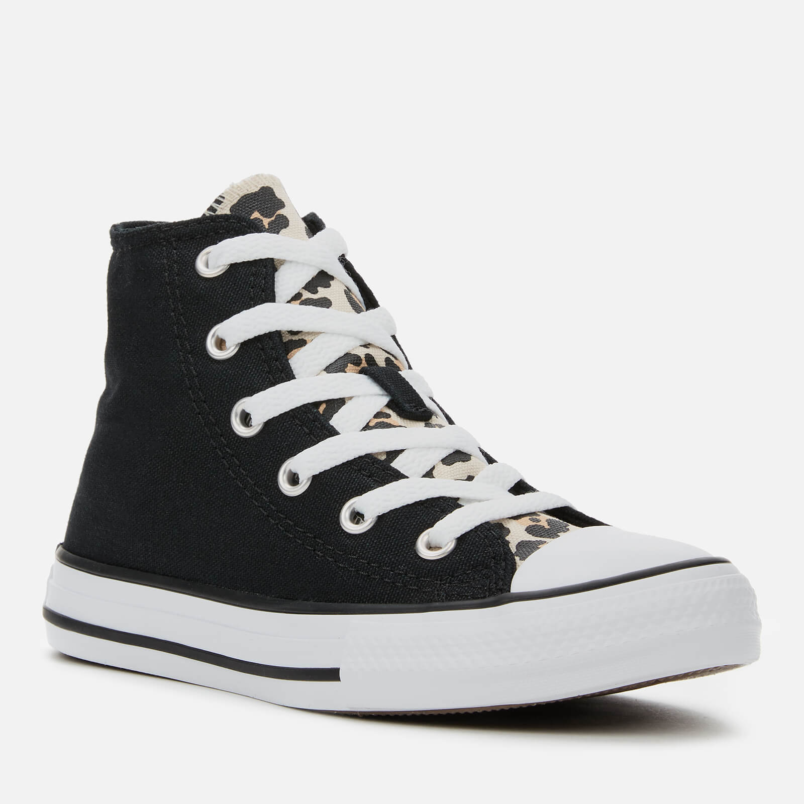 Leopard print trainers converse sale
