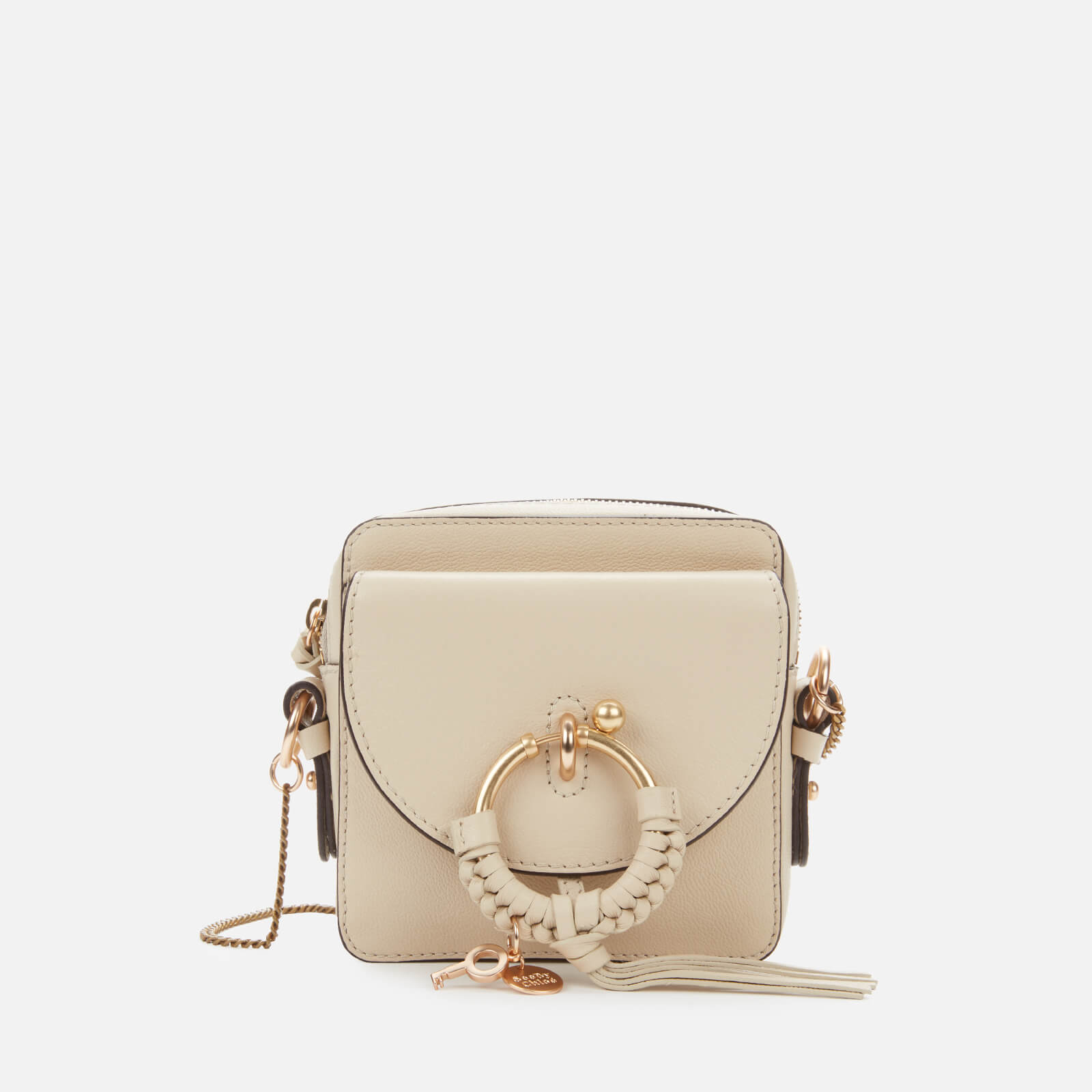 See By Chloe Women s Joan Camera Bag Cement Beige Coggles