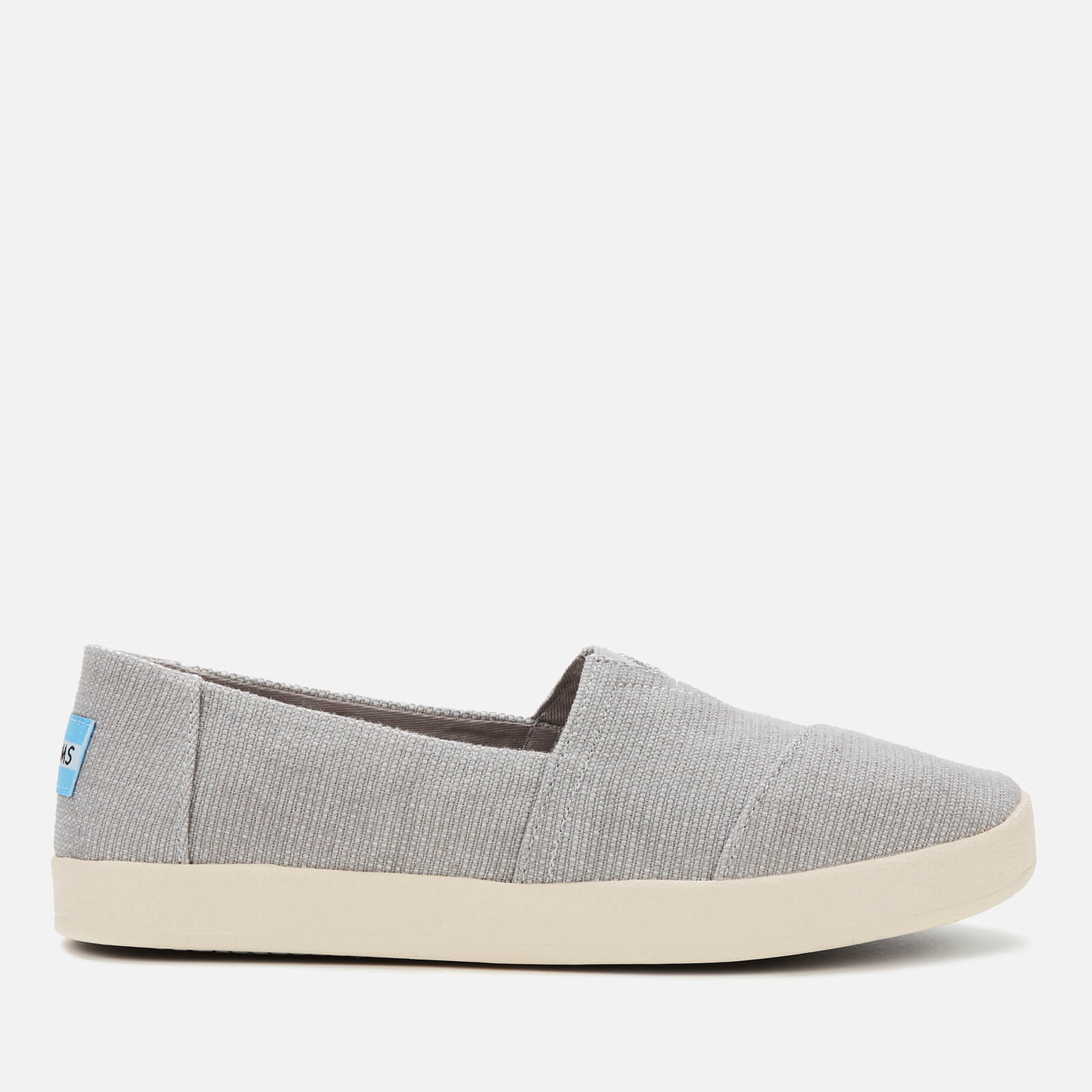 TOMS Women s Grey Avalon Slip On Grey UK 3 Allsole