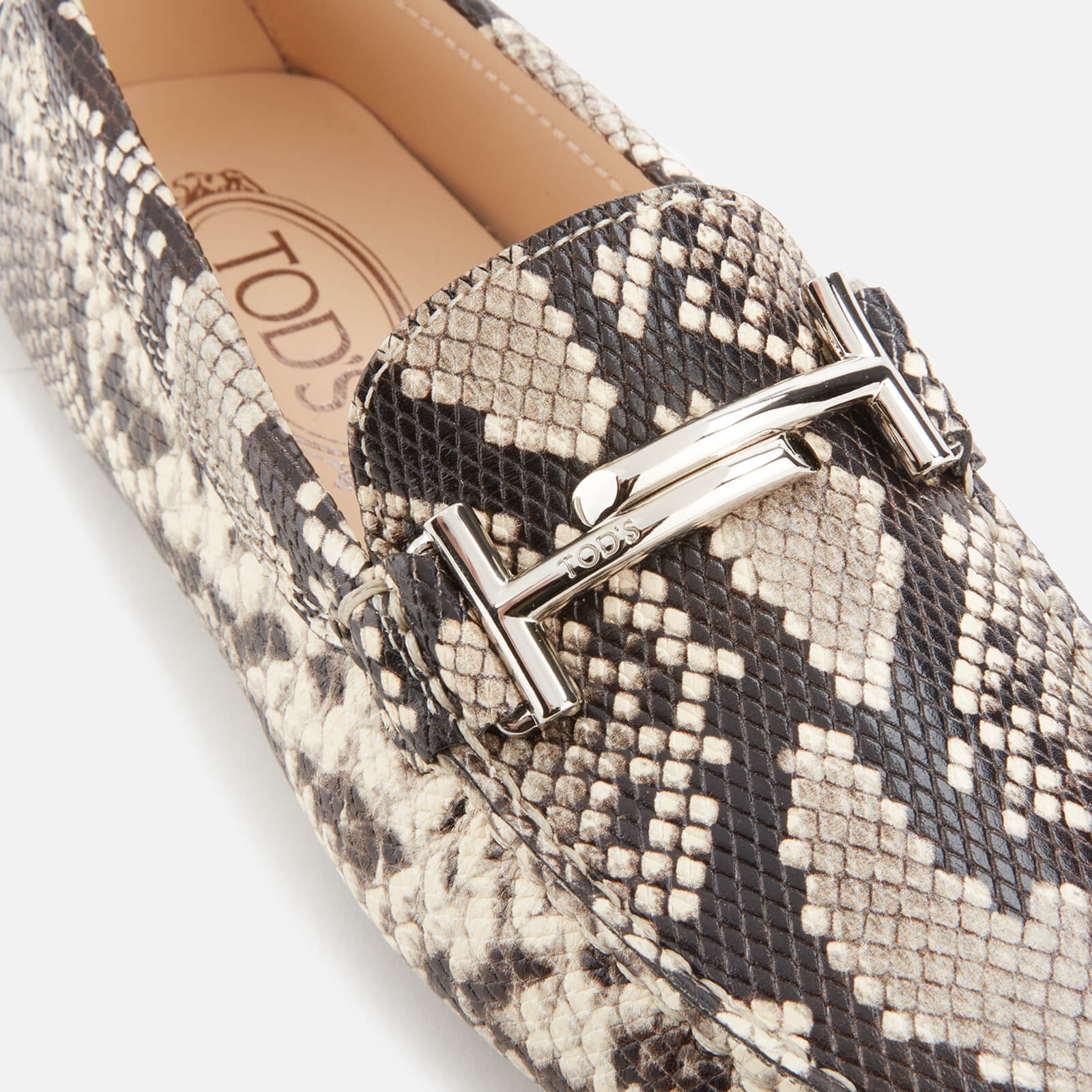 Ladies snakeskin loafers clearance