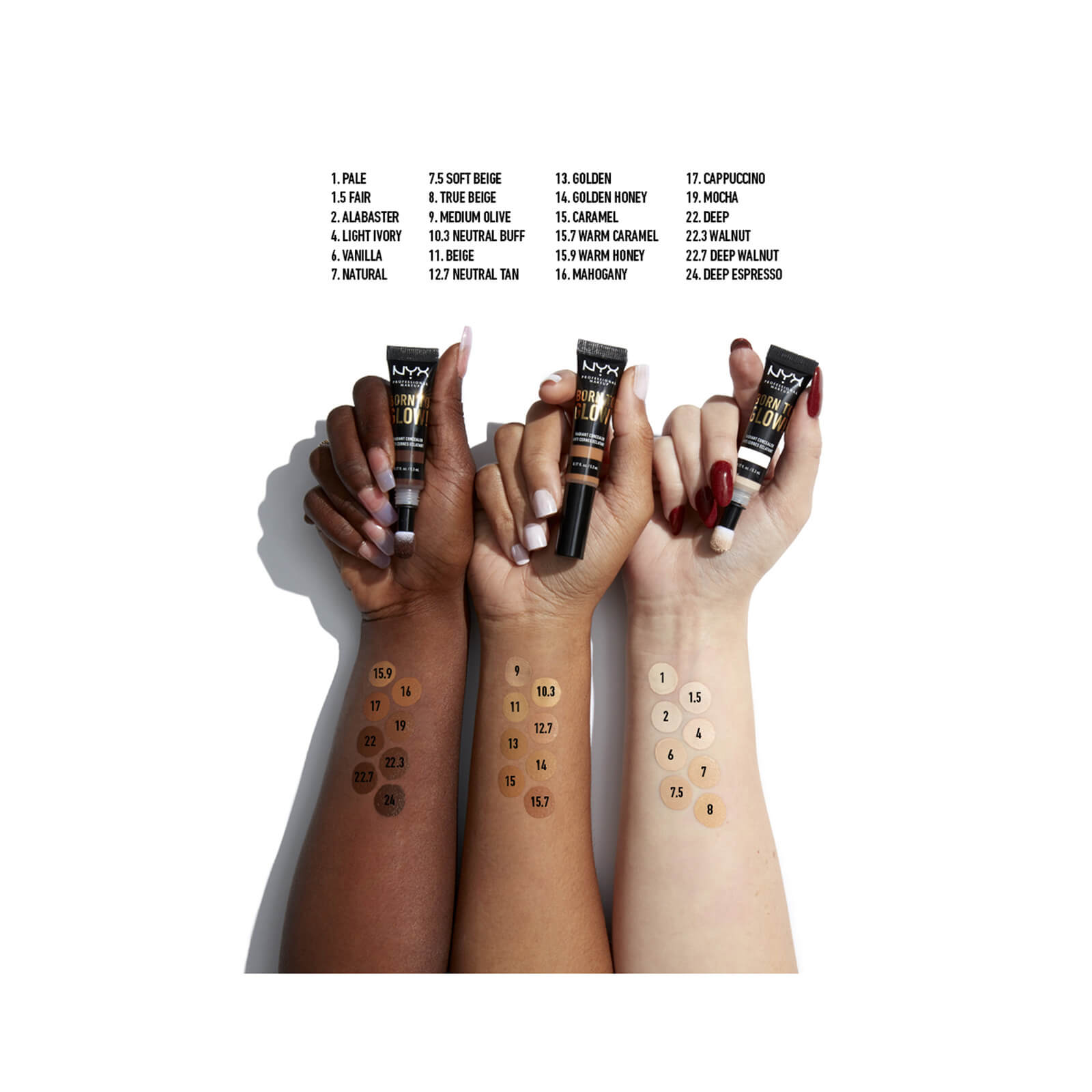 Nyx born to glow concealer discount