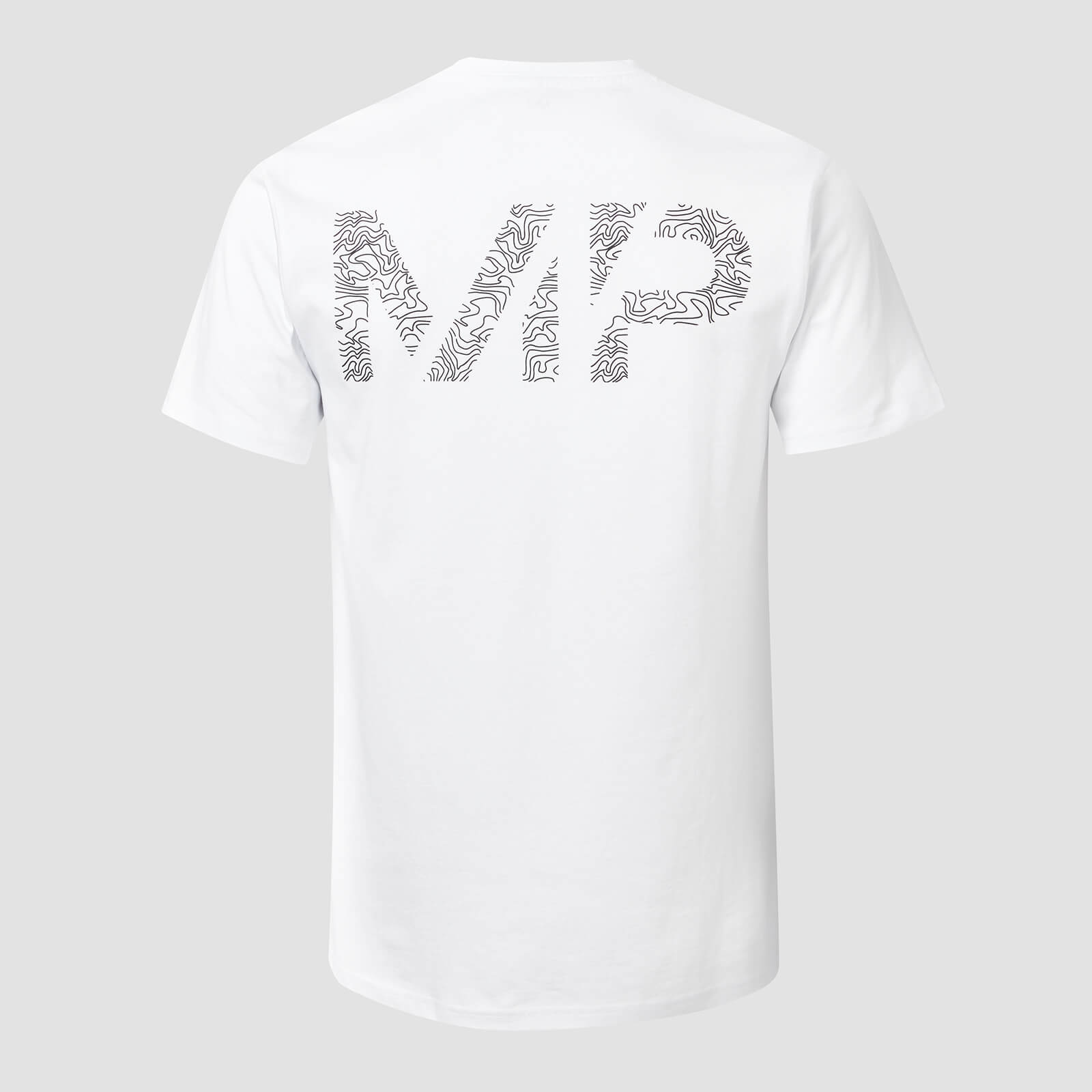 MP トポグラフ Tシャツ - ホワイトの通販｜マイプロテイン | Myprotein