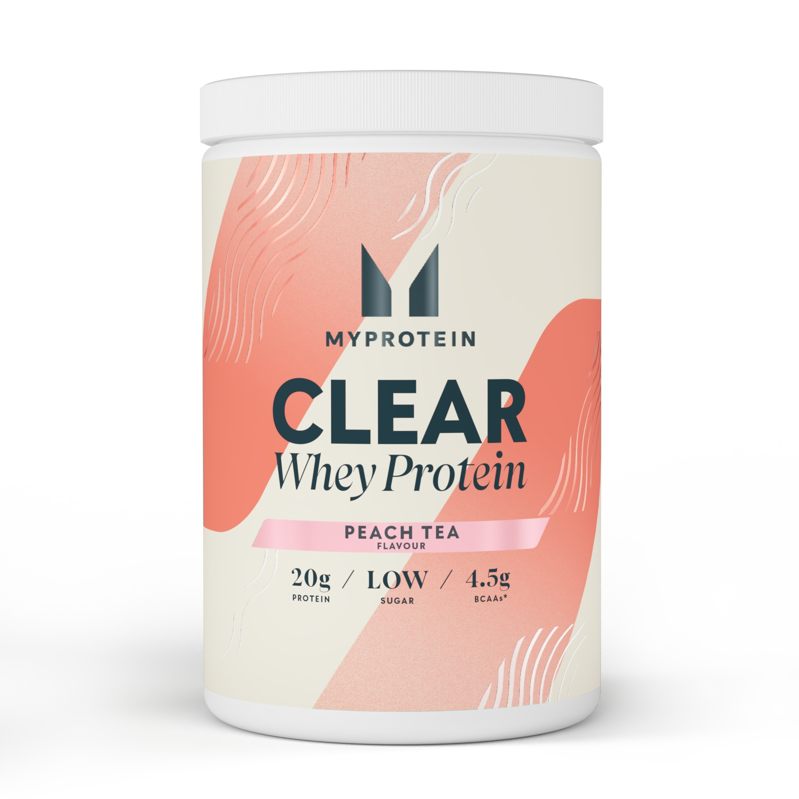 Clear Whey Protein Powder - 35servings - Peach Tea