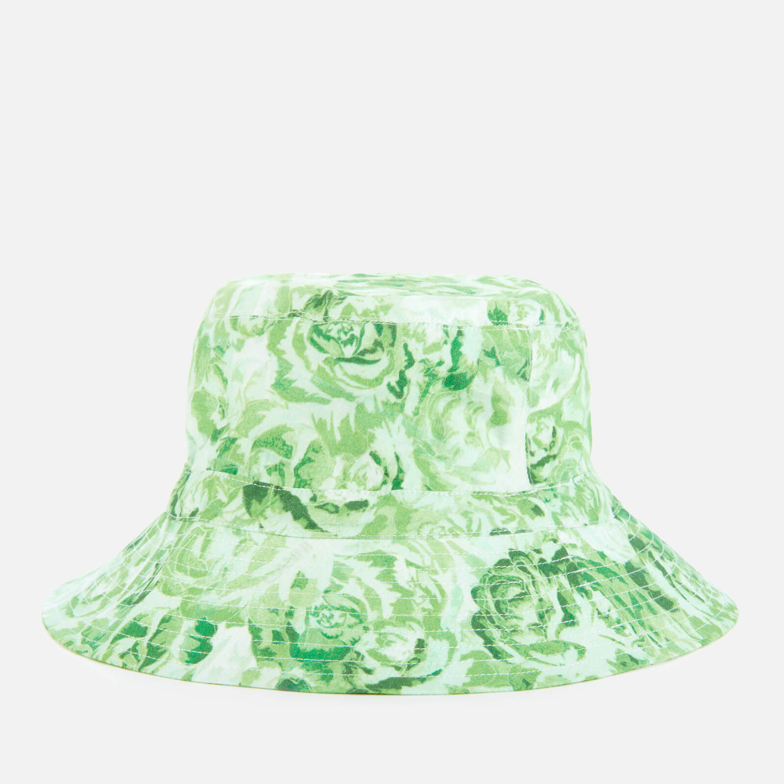 Ganni Women's Printed Bucket Hat - Island Green - XS/S | Coggles