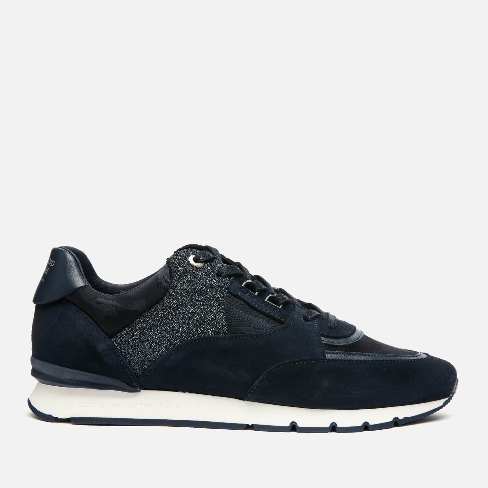 Android Homme Men s Belter 2.0 Caviar Camo Running Style Trainers Dark Azure Allsole