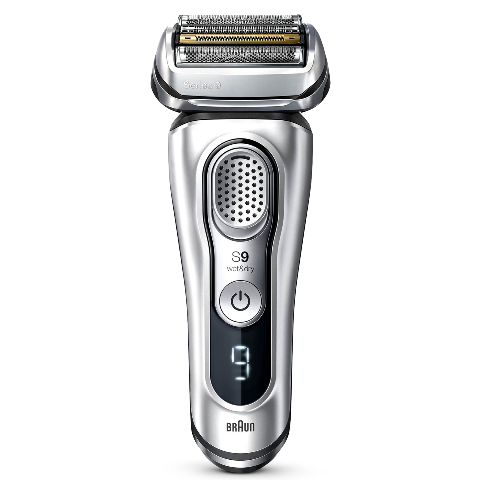 Braun Series 9 9390cc Electric Shaver, Silver
