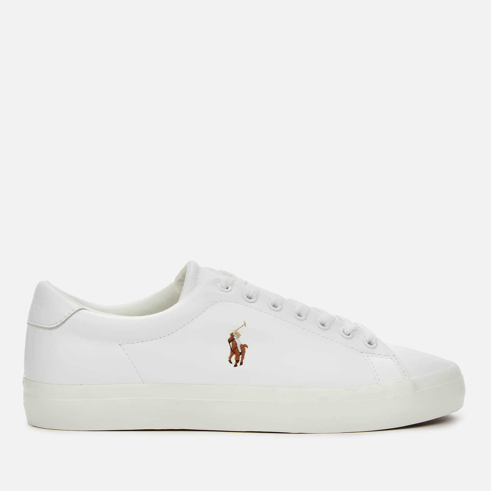 Mens white clearance leather polo shoes