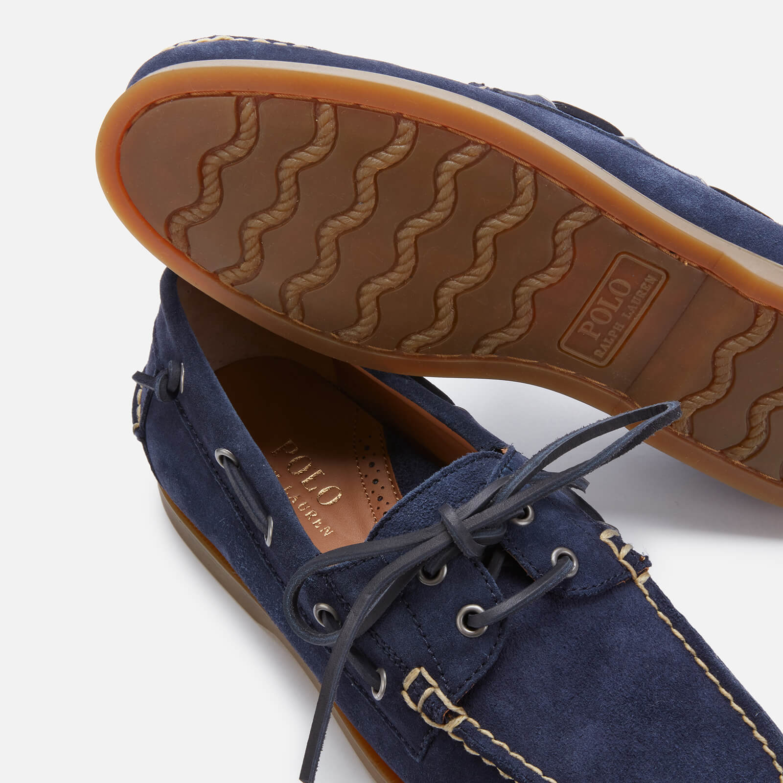Polo Ralph Lauren Men s Merton Suede Boat Shoes UK 7 Coggles