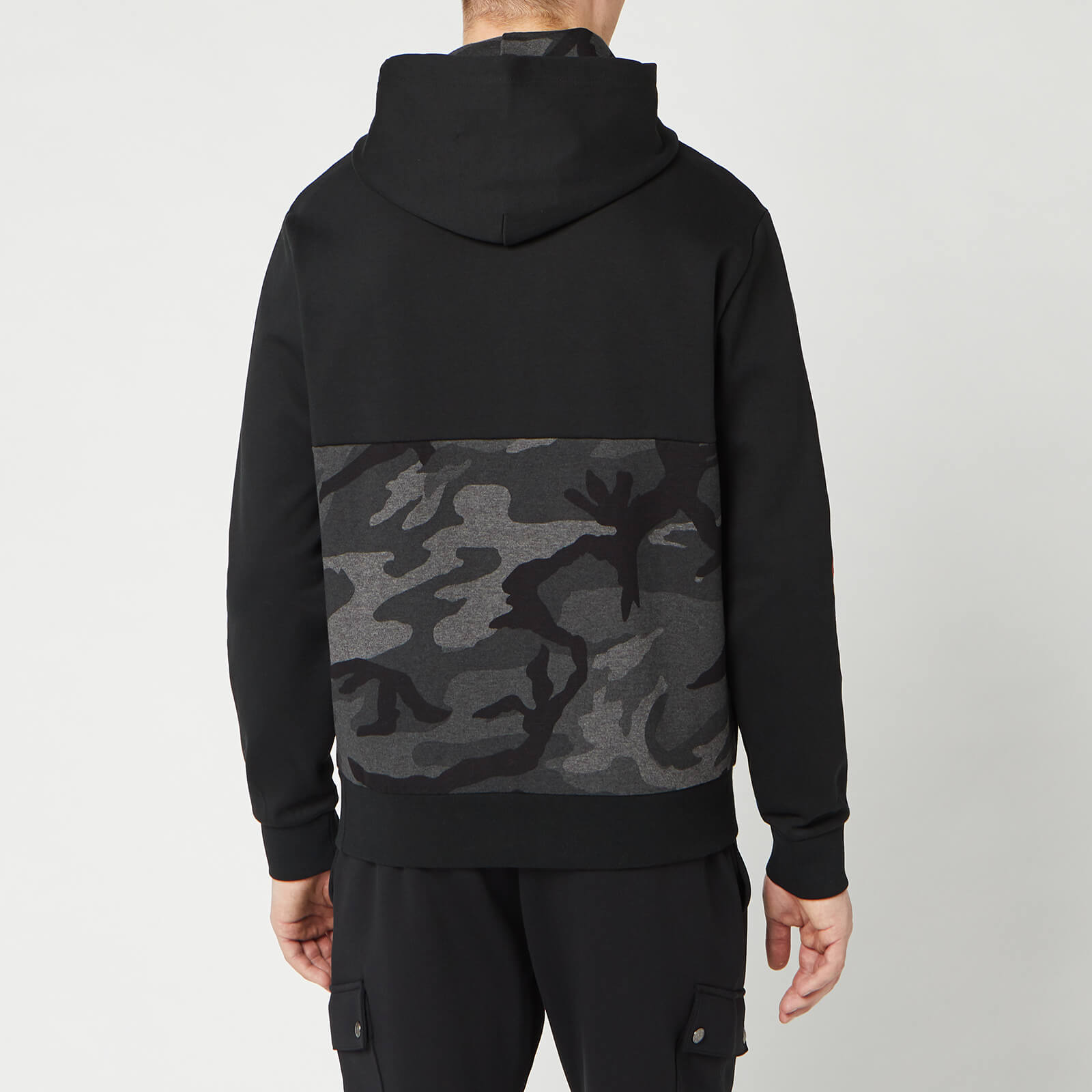 Polo Ralph Lauren Men s Tonal Camo Tech Fleece Hoodie RL Charcoal Camo Multi Coggles