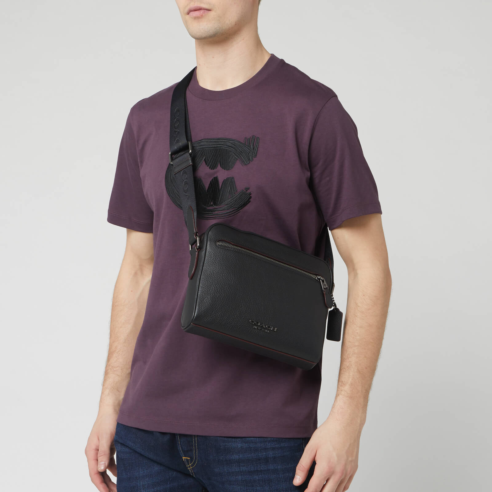 Coach men camera bag clearance
