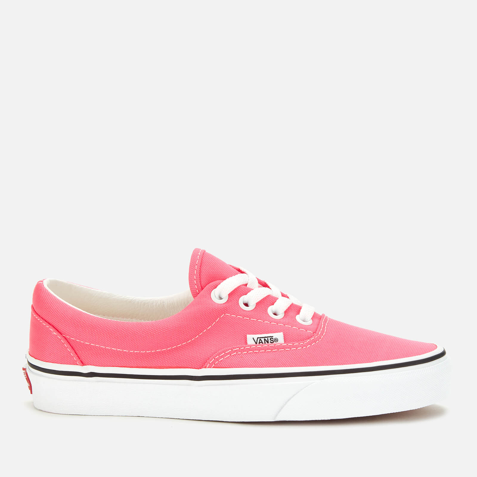Vans Women s Era Neon Trainers Knockout Pink True White Allsole