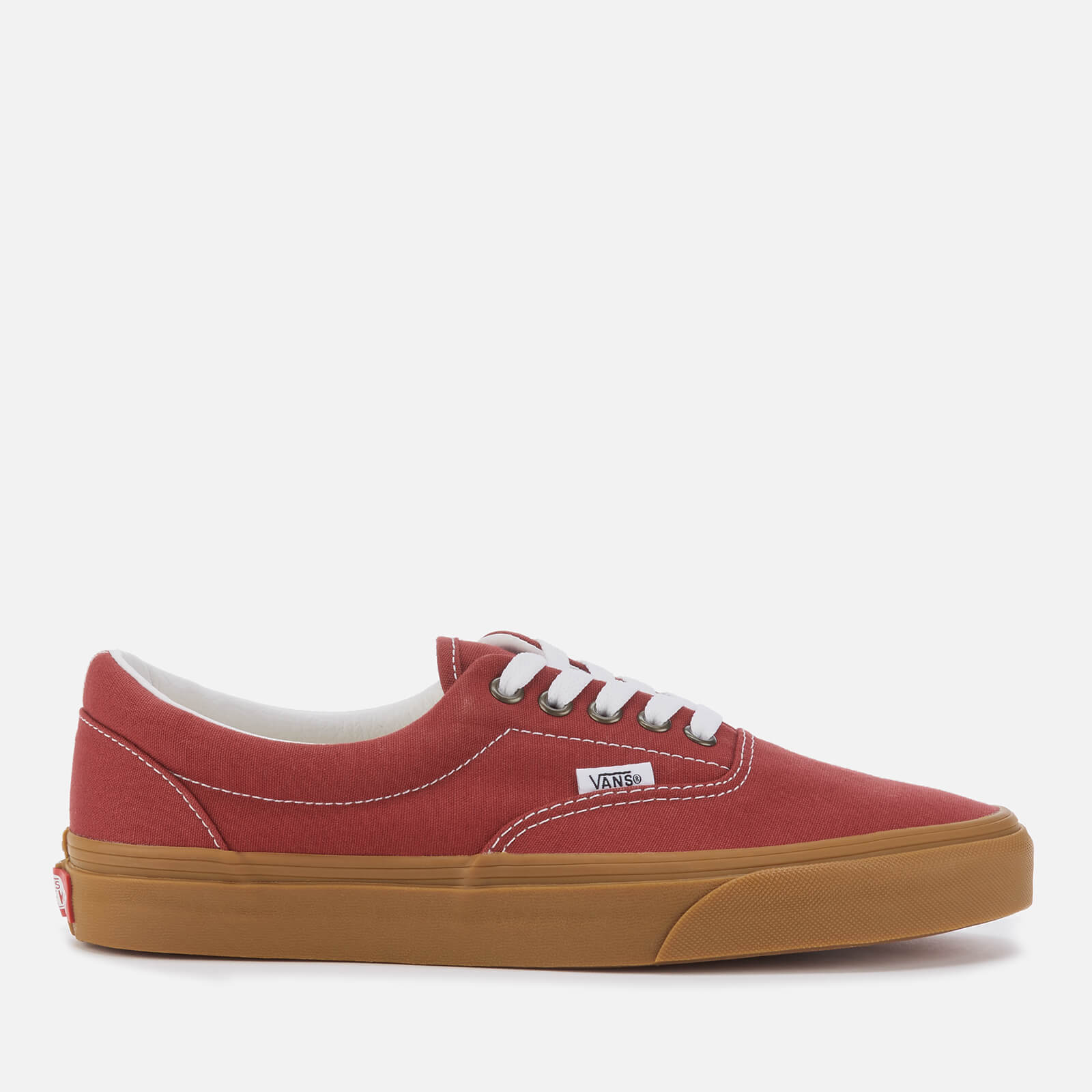 Vans Men s Era Gum Sole Trainers Rosewood True White Allsole