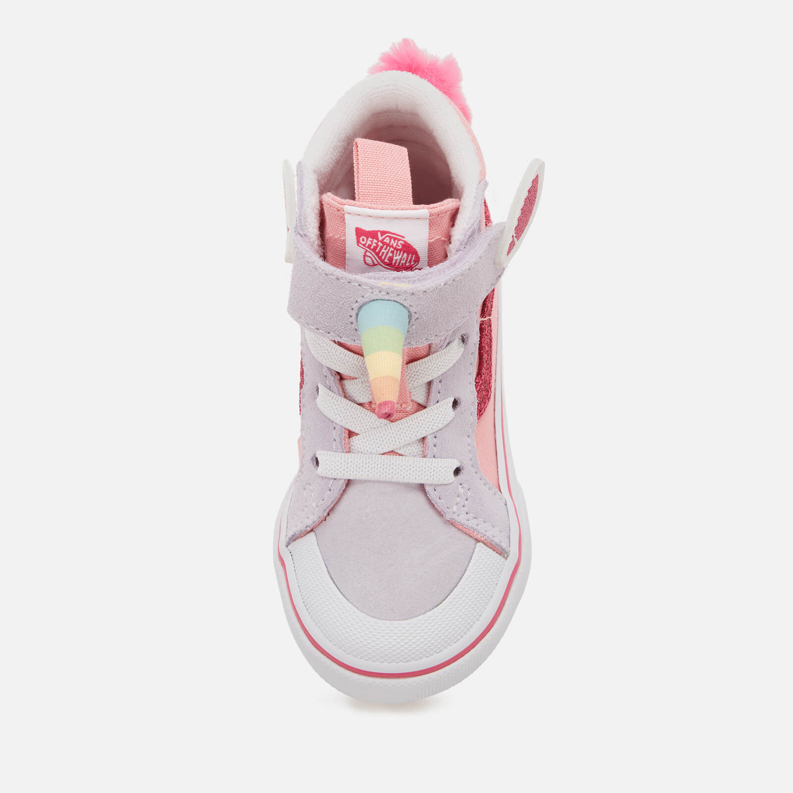 Vans Toddler s Unicorn Sk8 Hi Reissue Trainers Pink Icing Allsole