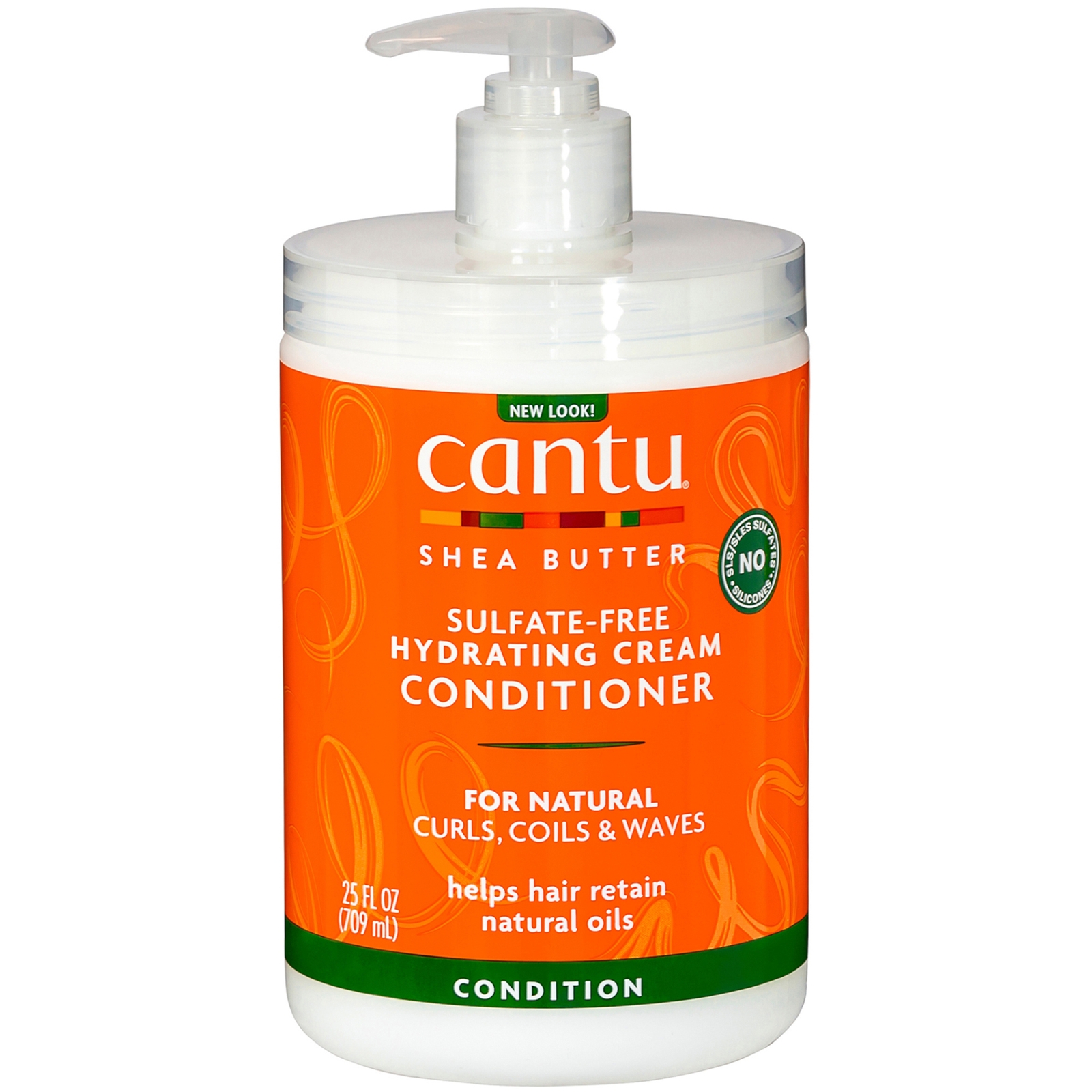 Cantu Shea Butter for Natural Hair Hydrating Cream Conditioner – Salon Size 24 oz