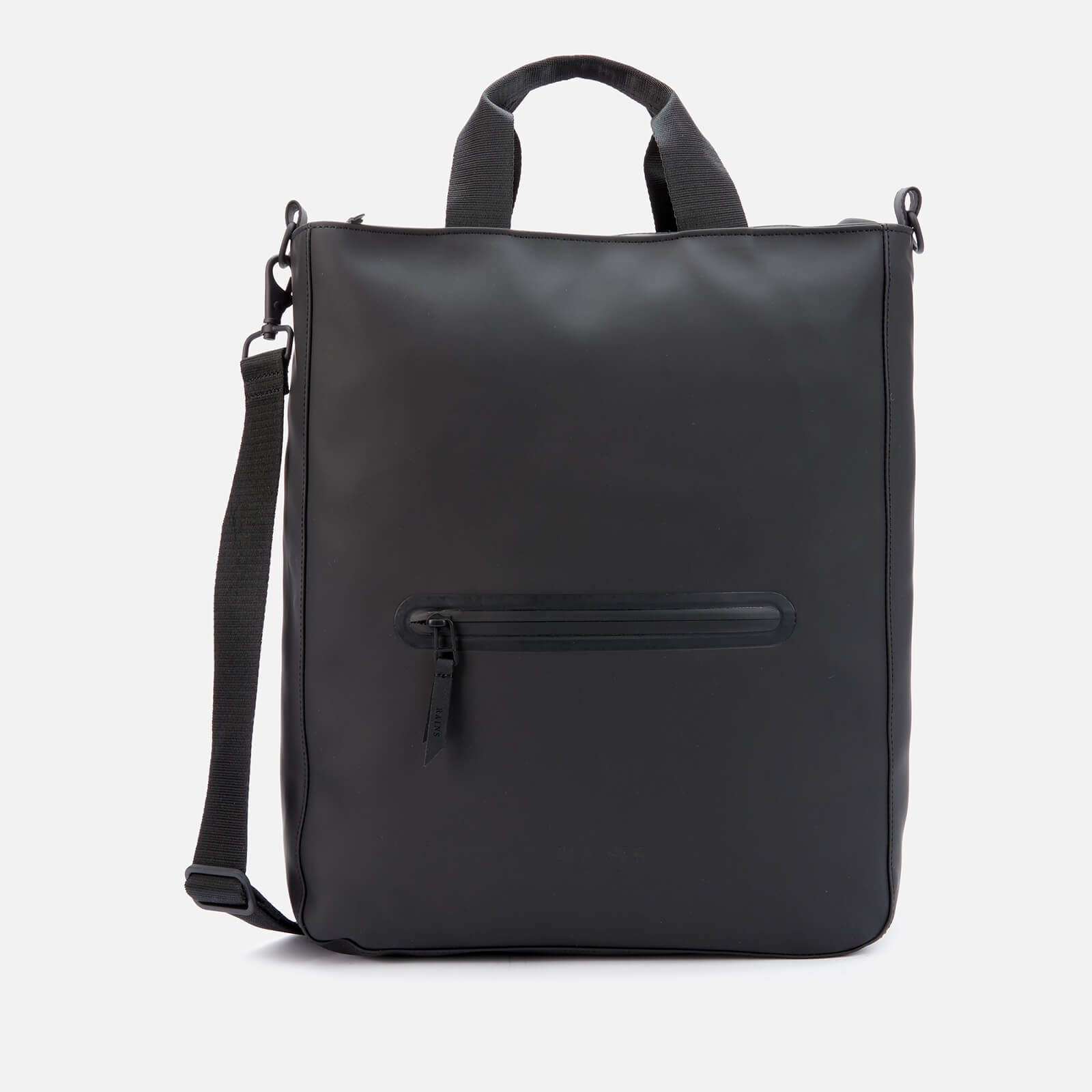 RAINS Cross Body Tote Bag Black Coggles
