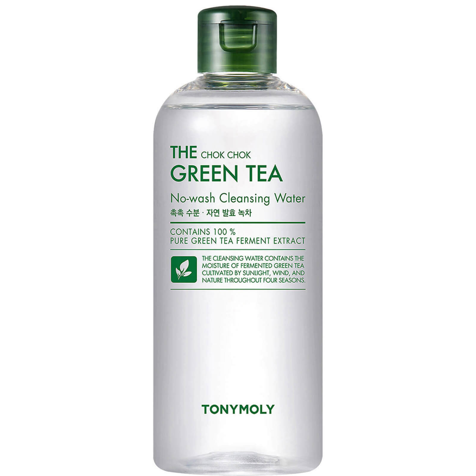 TONYMOLY The Chok Chok Green Tea No-Wash Cleansing Water 300ml