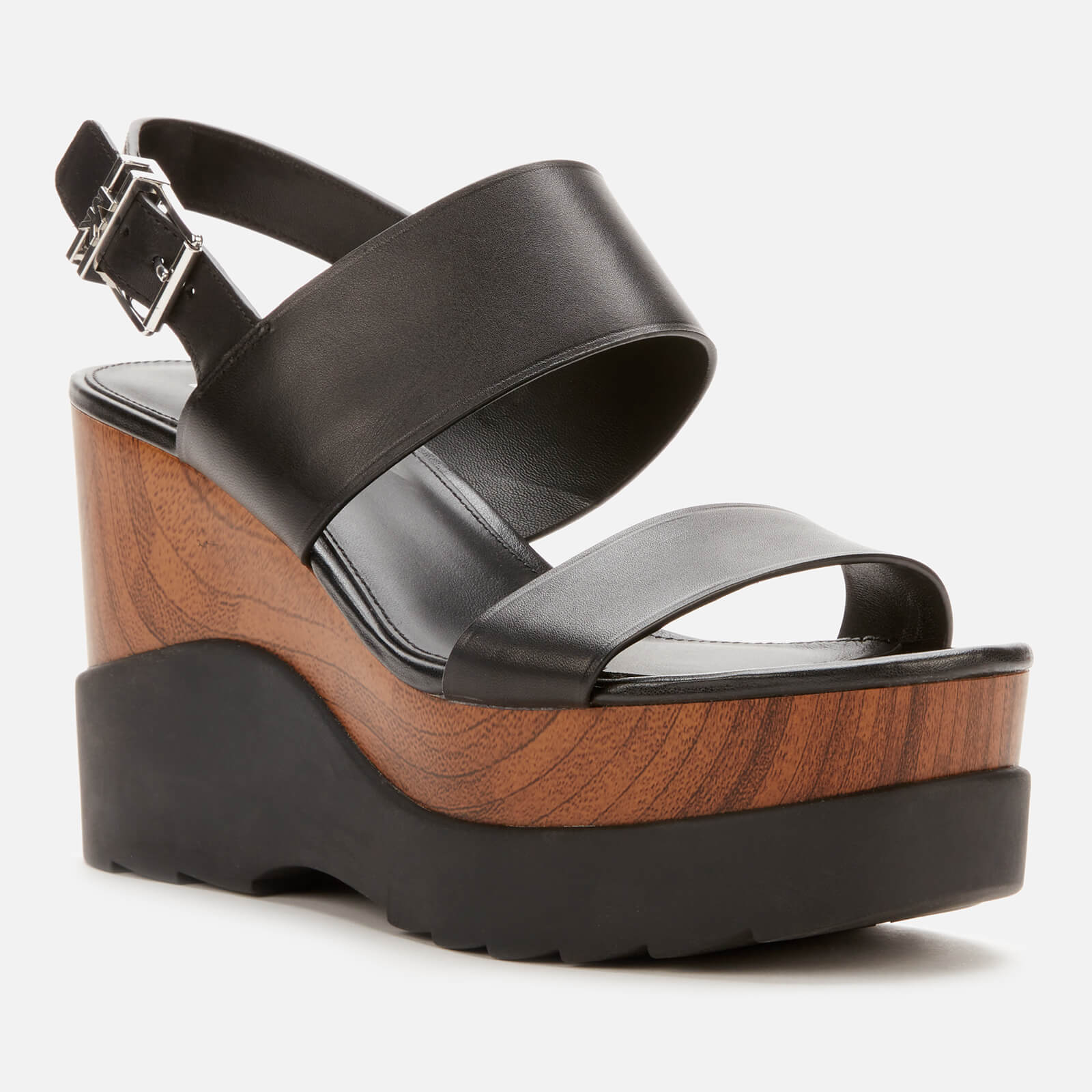 MICHAEL MICHAEL KORS Women s Rhett Wedge Sandals Black UK 3 Allsole