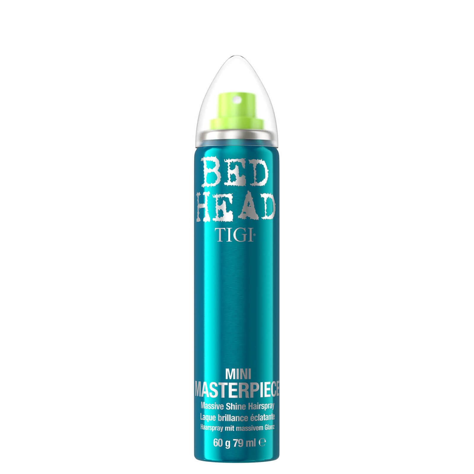 TIGI Bed Head Travel Size Masterpiece Shiny Hairspray for Strong Hold 79ml