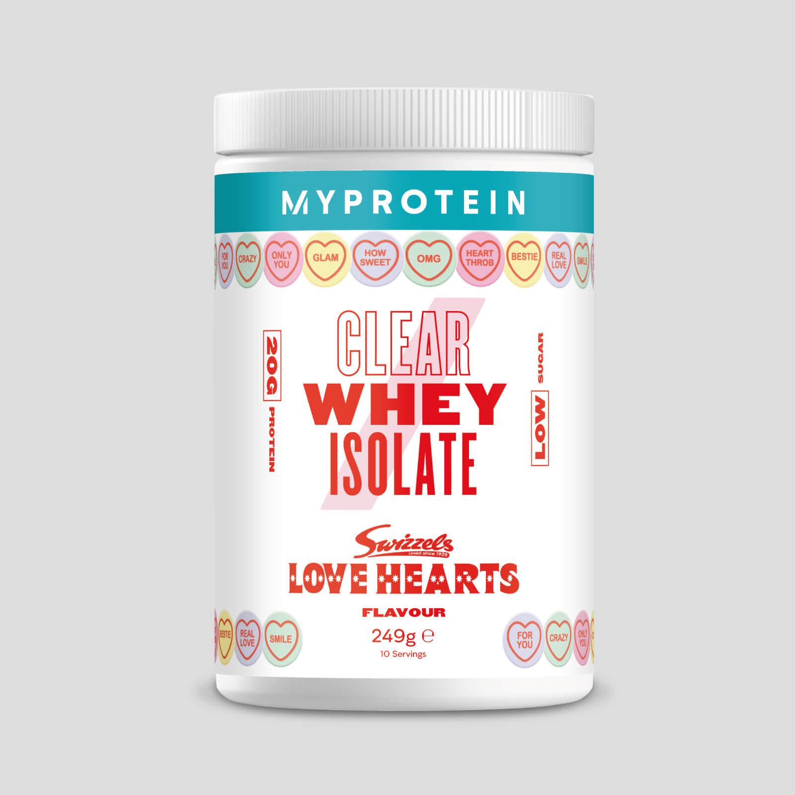 Clear Whey Isolate — Édition Swizzels - 10servings - Love Hearts