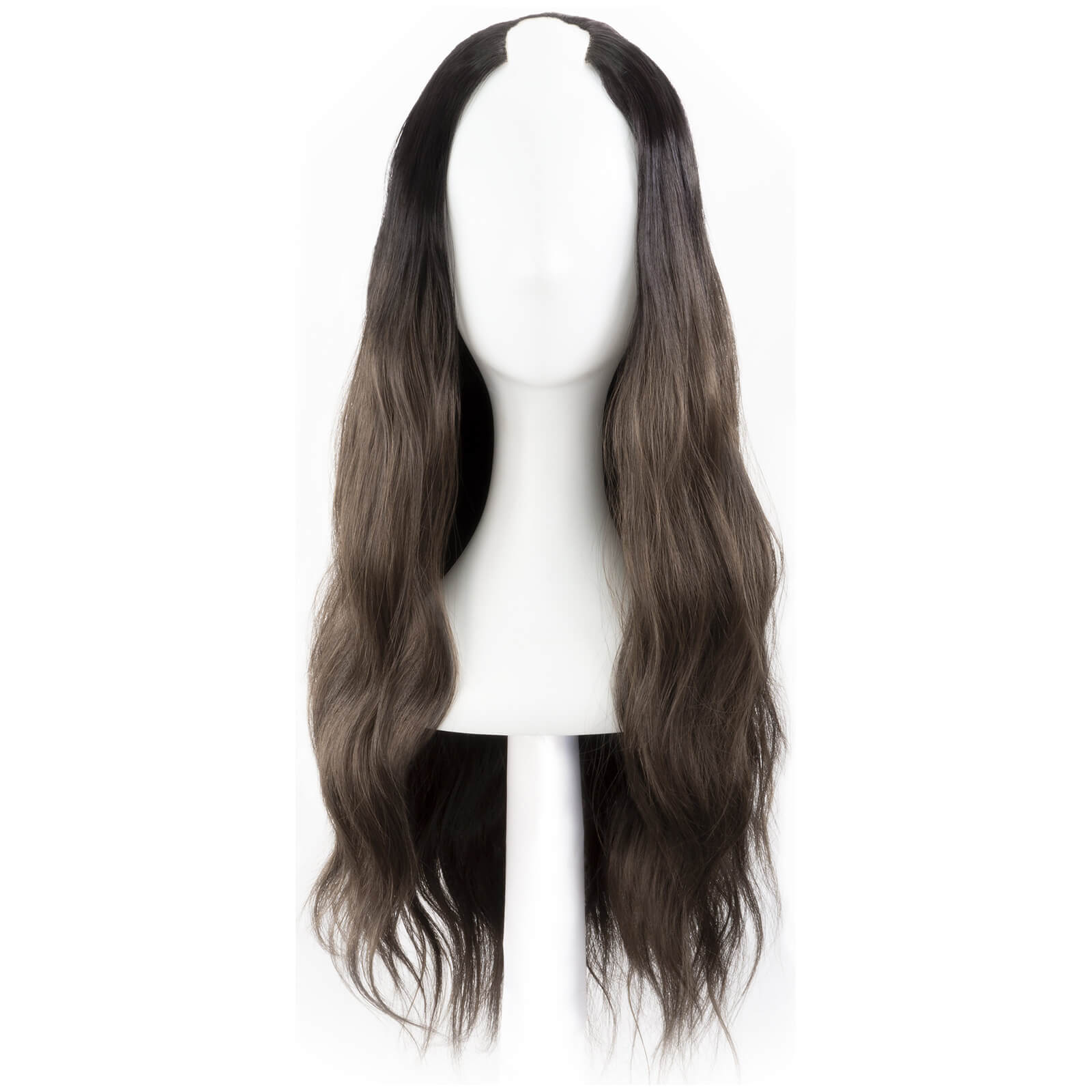 Easilocks Darkest Brown Human Hair Easilocks x Jordyn Woods U Part - Dark Brown Ombre  main image 3