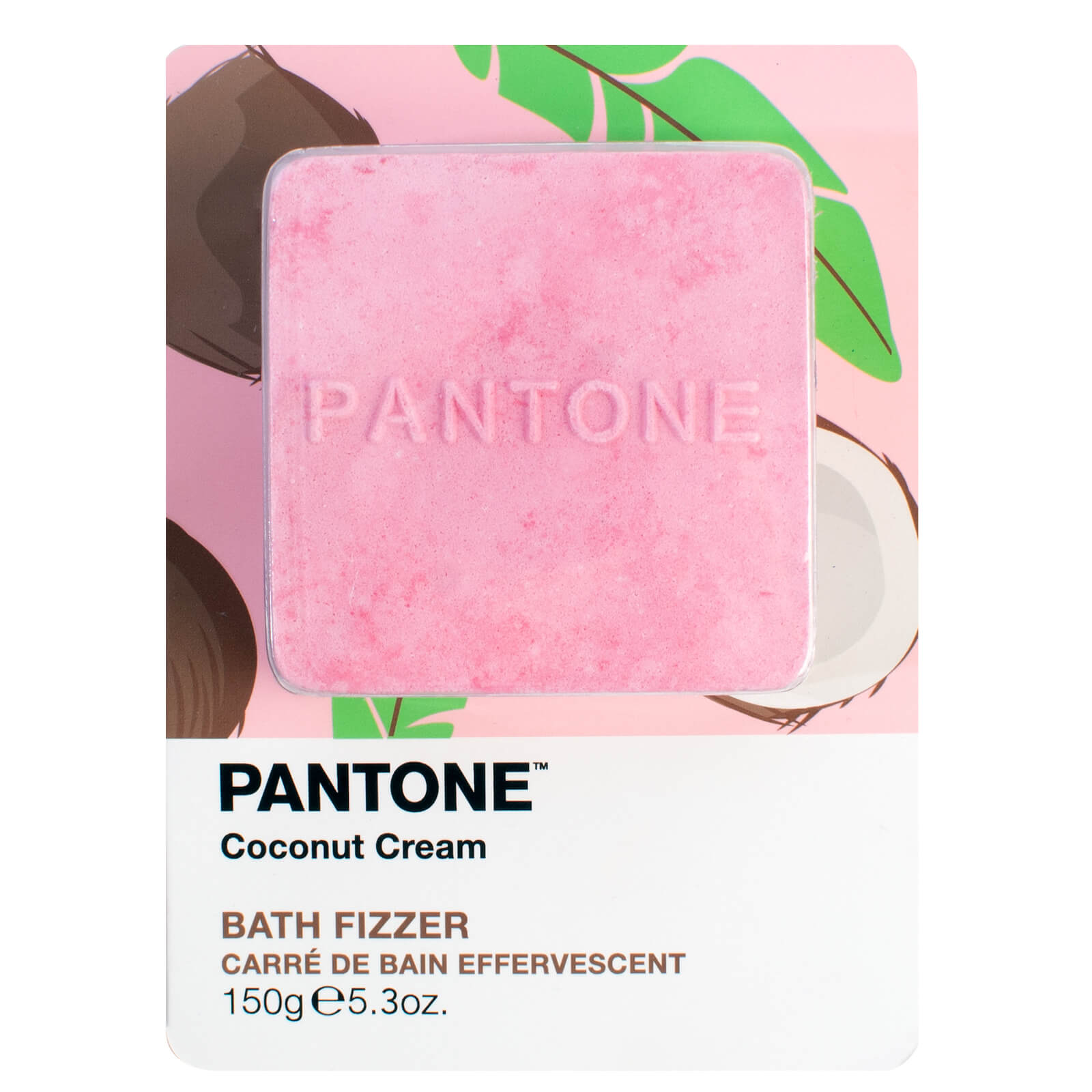 Bubble T X Pantone Coconut Cream Bath Fizzer 150g