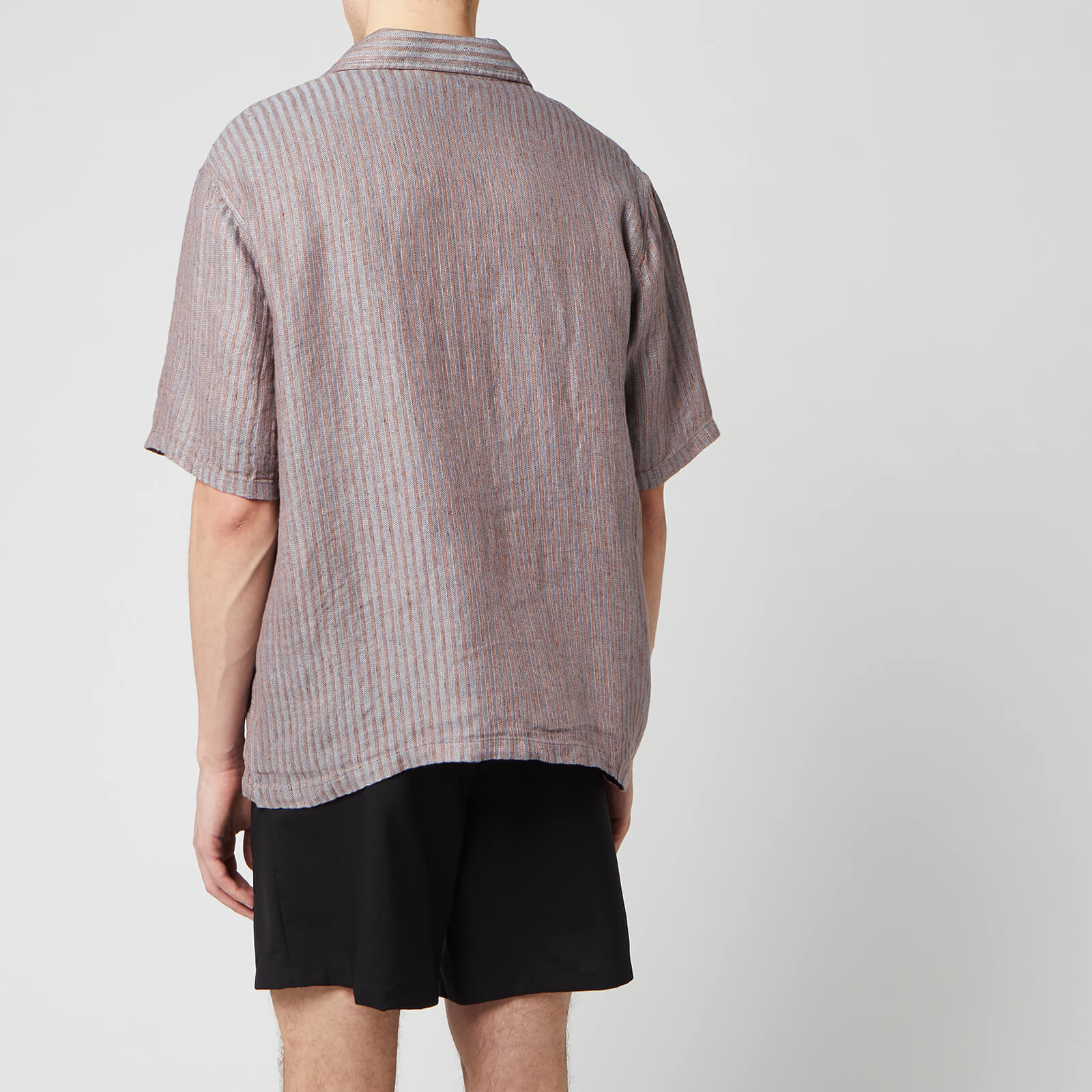Our Legacy Men's Box Linen Shirt - Linen Stripe - S | Coggles
