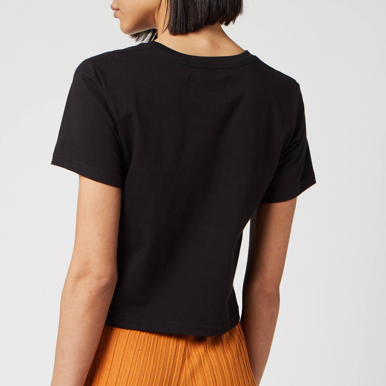 Simon Miller Women's Rondo T-Shirt - White/Black Embroidery - XS | Coggles