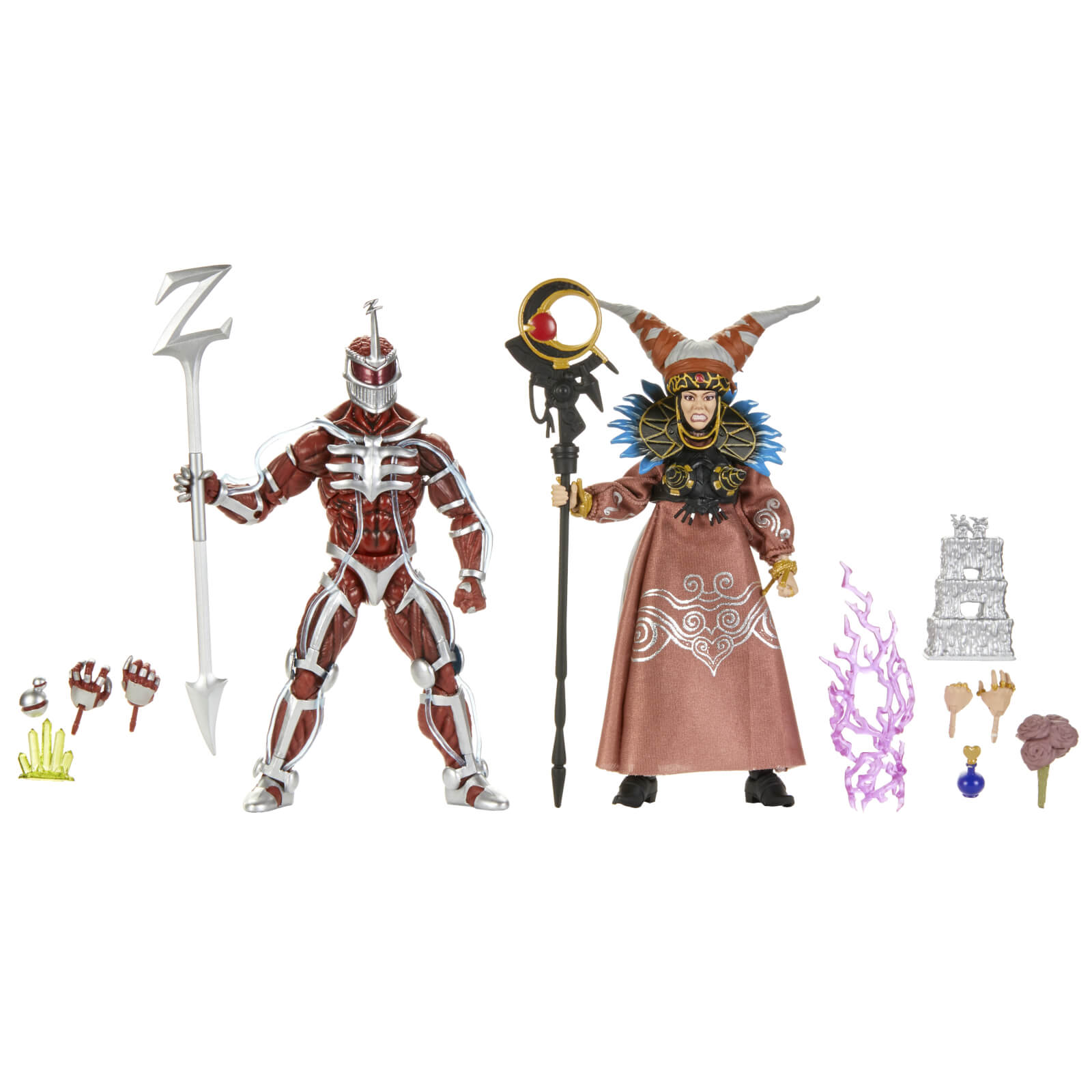 PACK DE 2 Hasbro Mighty Morphin Power Rangers Lightning Collection Lord