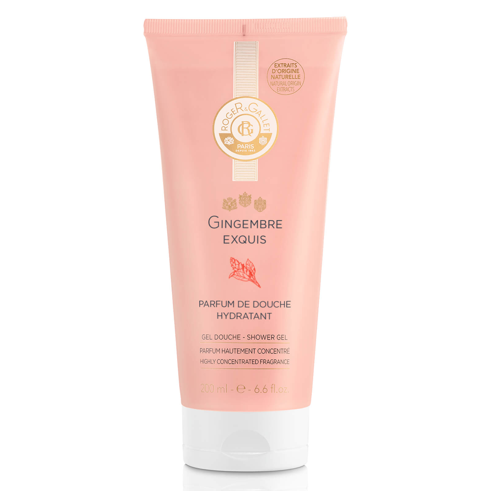 Roger&Gallet Gingembre Exquis Shower Gel and Bubble Bath 200ml