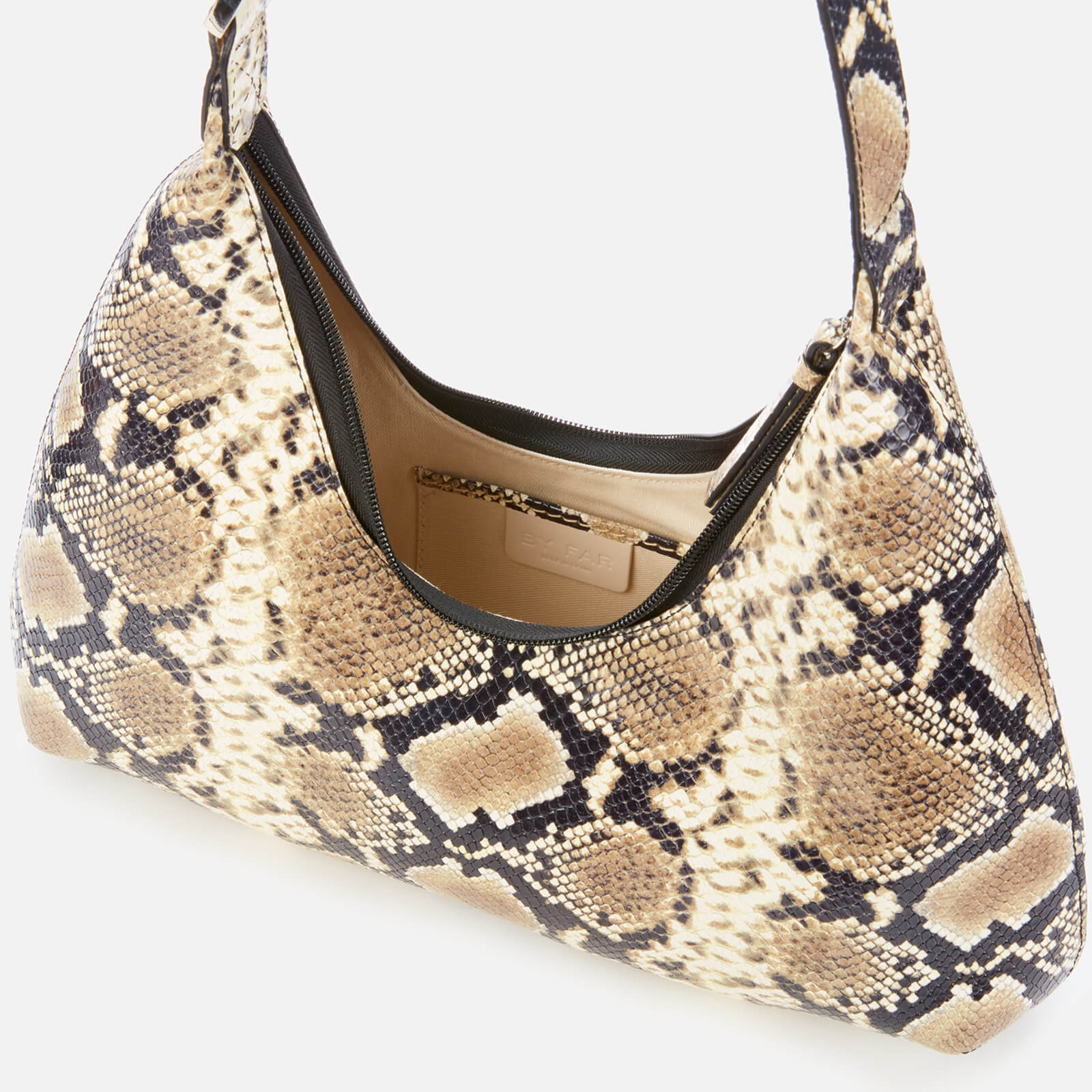 BY FAR Women's Amber Snake-Print Bag - Snake Print | Coggles