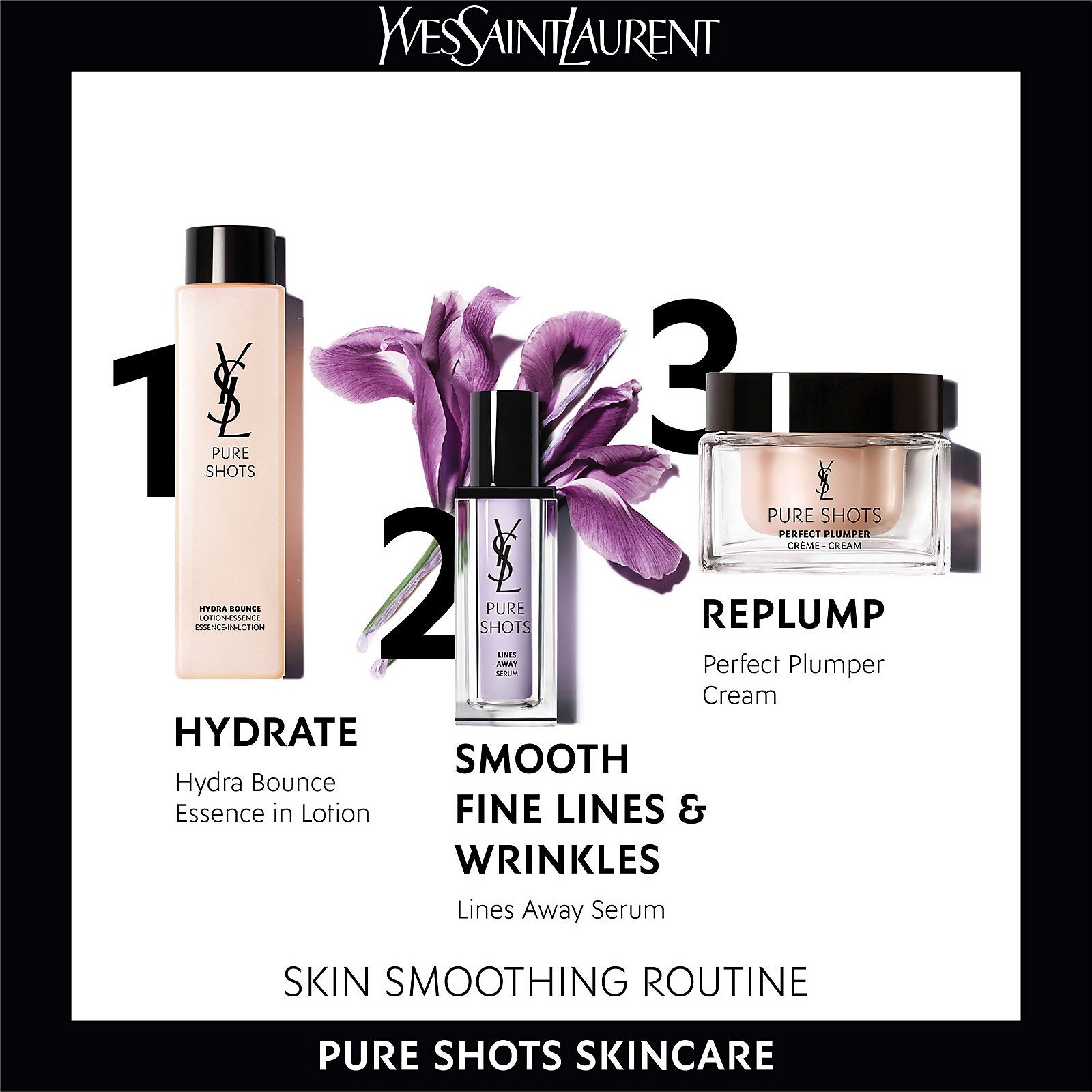 Yves Saint Laurent Pure Shots Serum - Lines Away | LOOKFANTASTIC