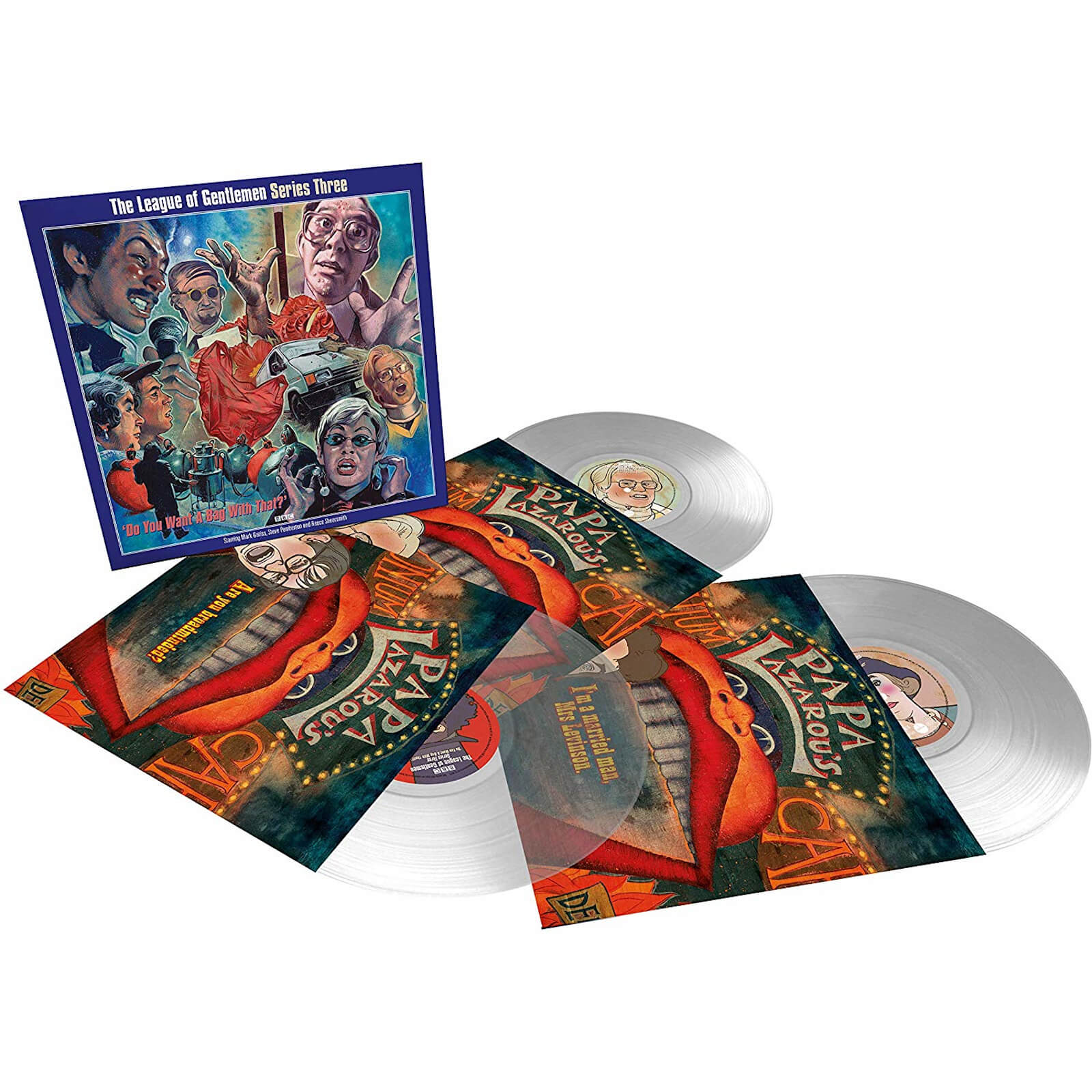 英3LP League Of Gentlemen Series Three: Do You Want A Bag With That? DEMREC438 Demon Records /00780 League Of Gentlemen: Series Three Do You Want A Bag With That