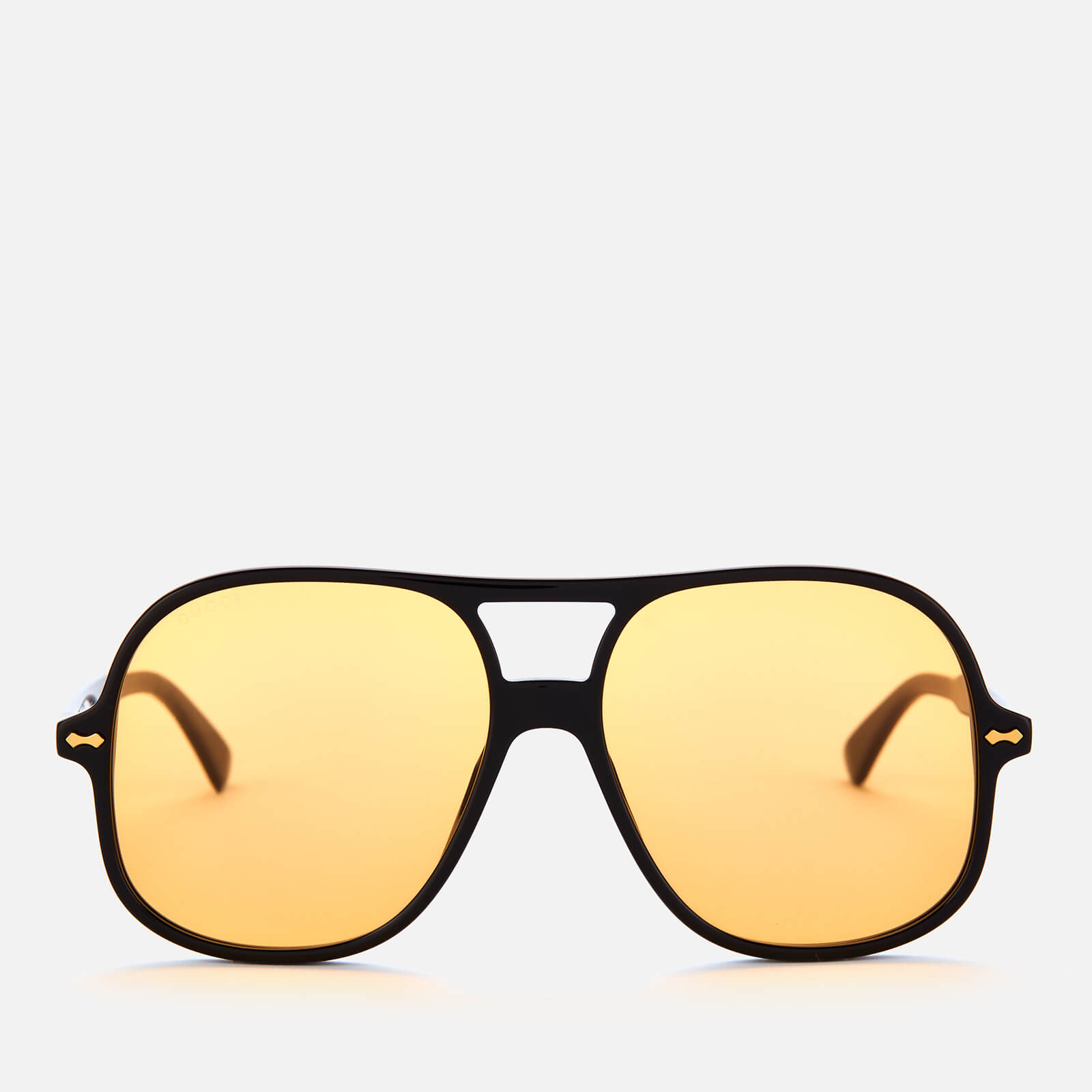 Oversized yellow sunglasses hot sale