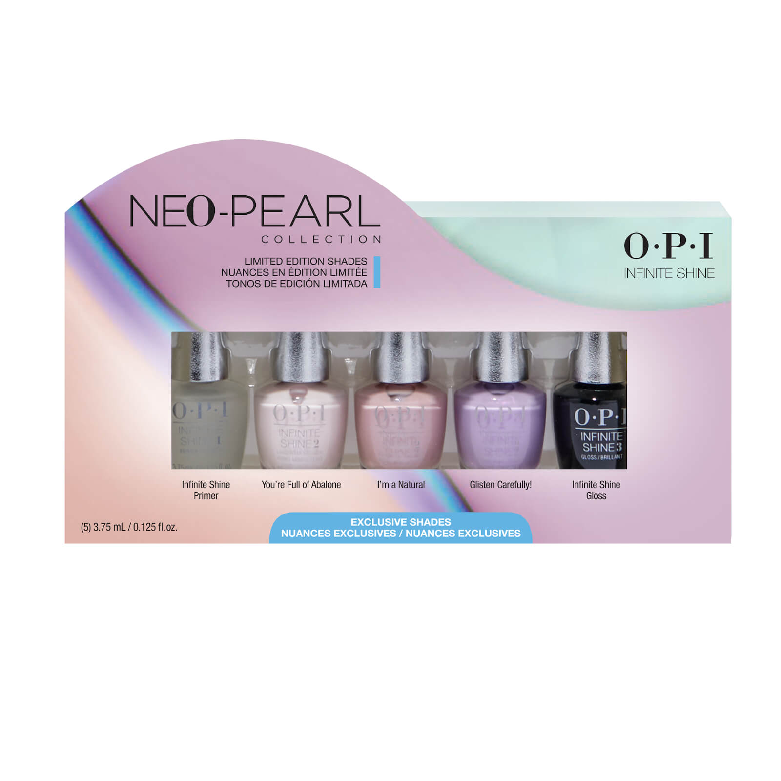 OPI Neo-Pearl Limited Edition Nail Polish 5-Pack Mini Gift Set (5 x 3.75ml)