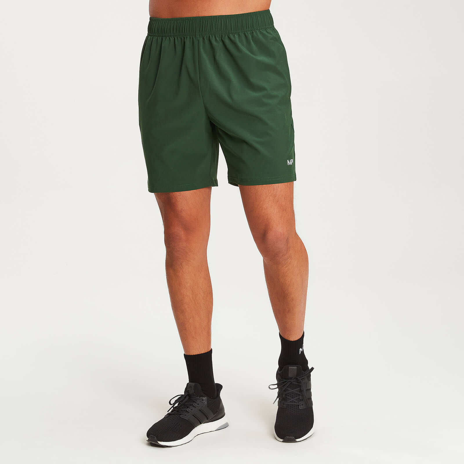Essential Lightweight Woven Training Shorts - Hunter Green