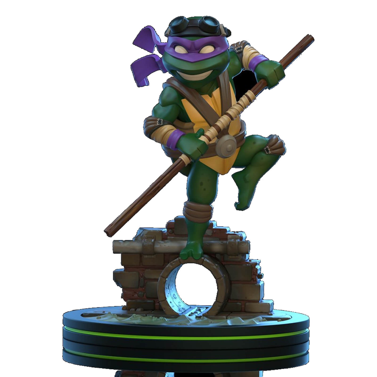 Quantum Turtle Quantum Mechanix Teenage Mutant Ninja Turtles Donatello Q-Fig | Zavvi UK