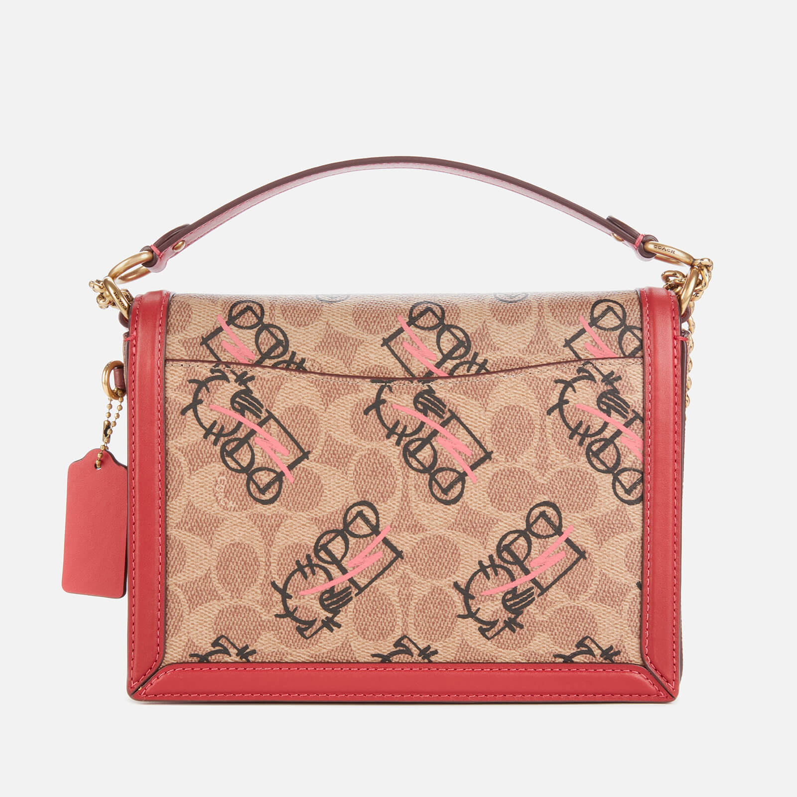 Coach hutton shoulder bag in signature canvas new arrivals