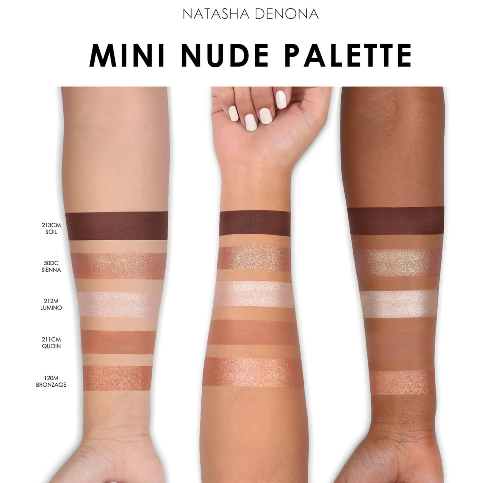 Natasha Denona Mini Nude Eyeshadow Palette Kit | Cult Beauty