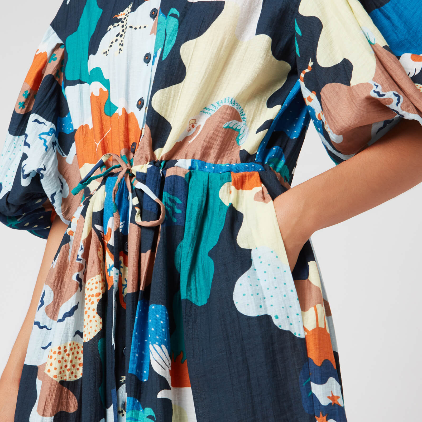 【特別セール品】 Stine Goya XS - Multi - Dress Print Landscape India Women's トップス