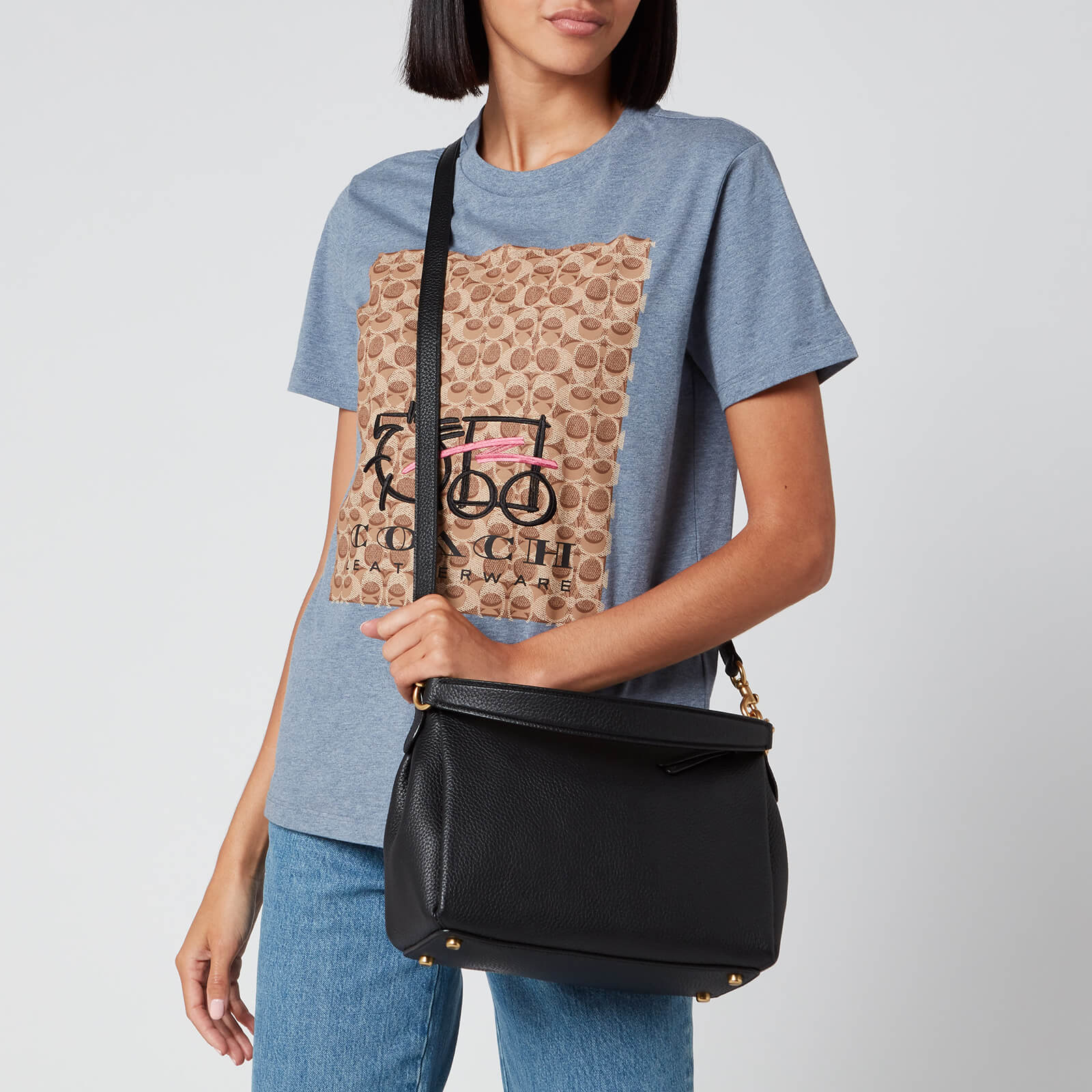Coach Women s Shay Cross Body Bag Black Coggles