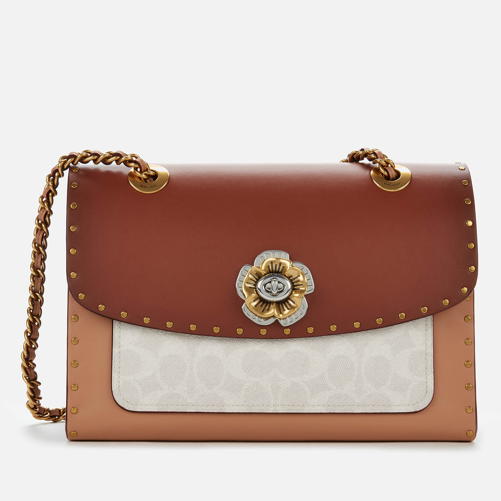 Coach border rivets deals