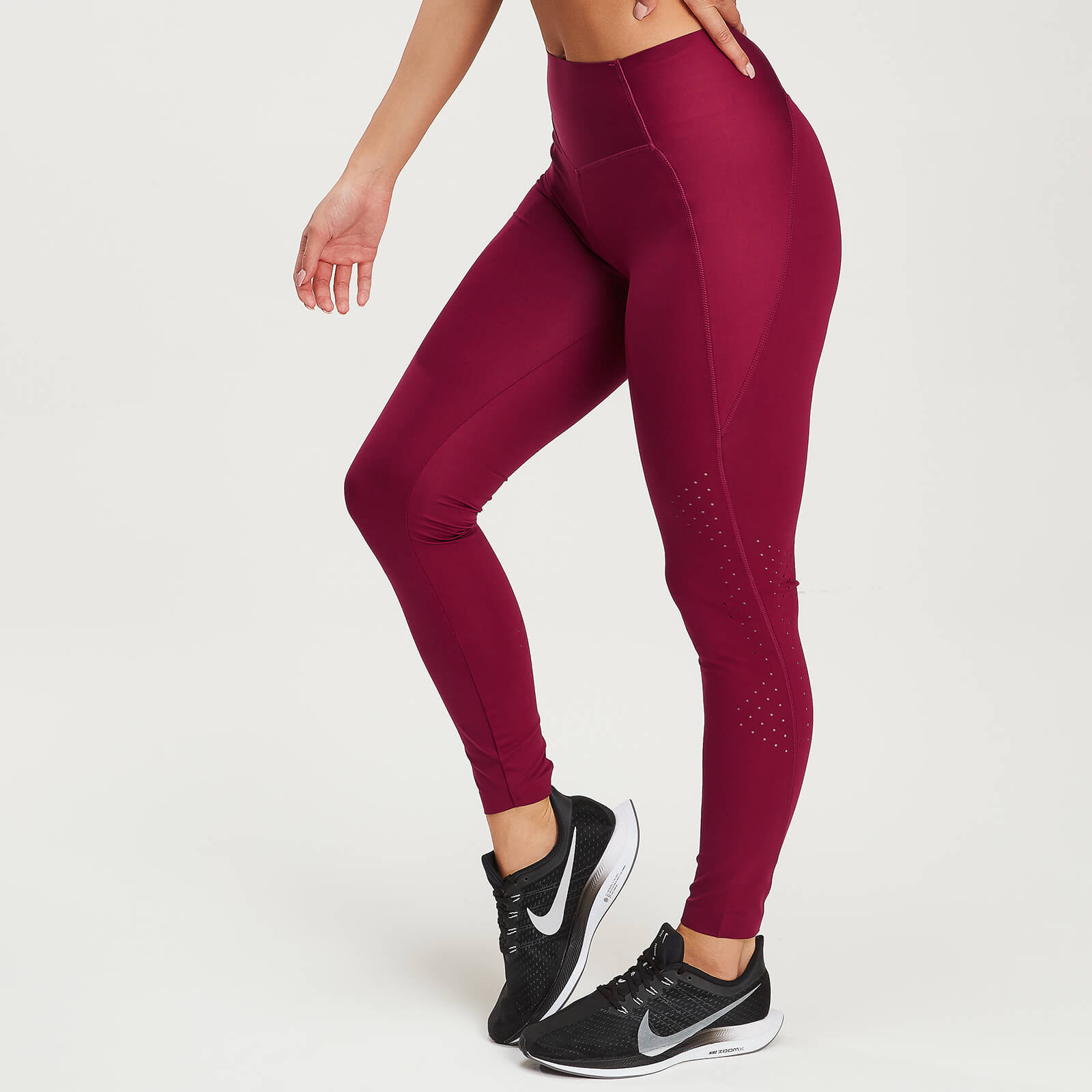 Leggings Velocity Sculpt para Senhora da MP - Ameixa