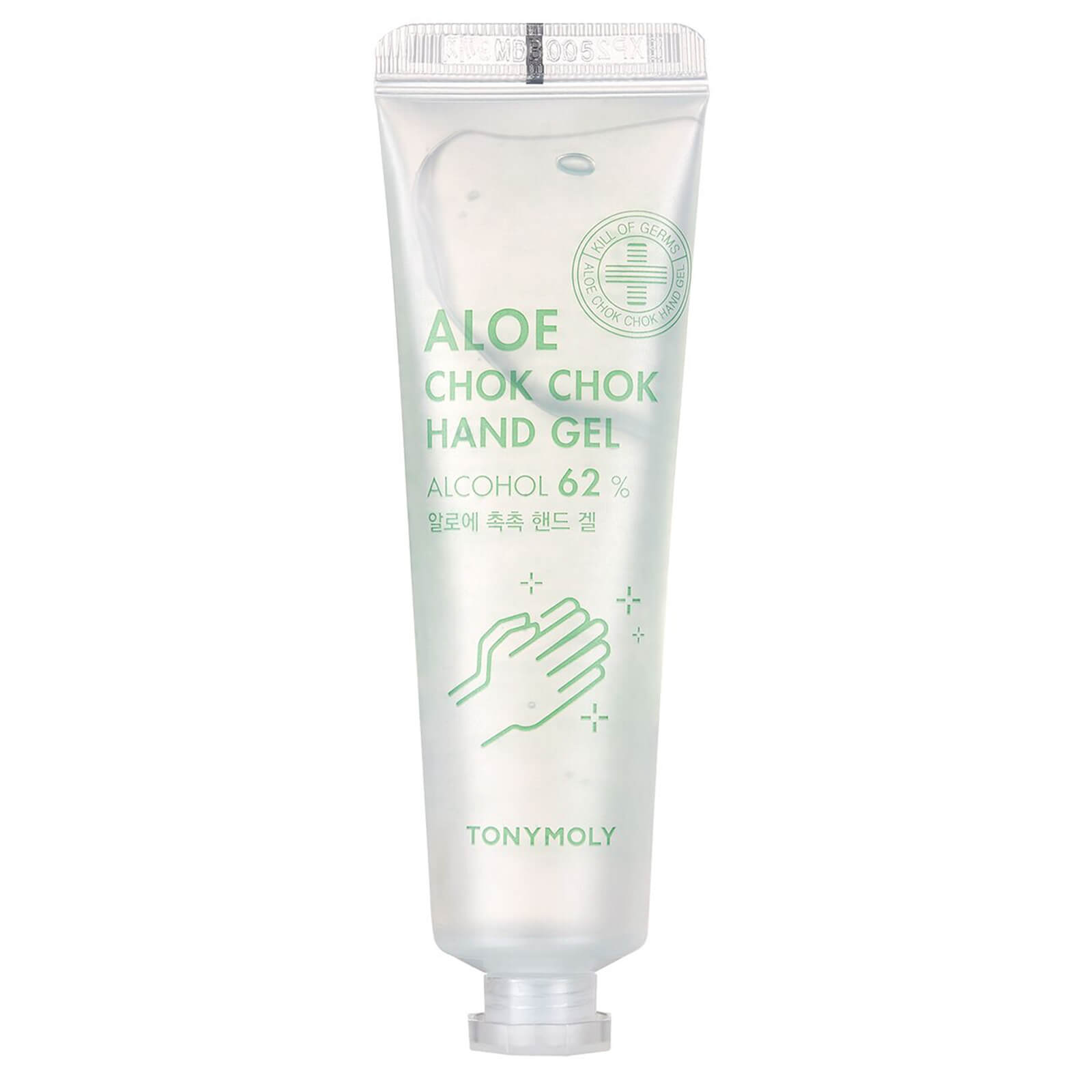 TONYMOLY 62% Alcohol Aloe Chok Chok Hand Gel 30ml