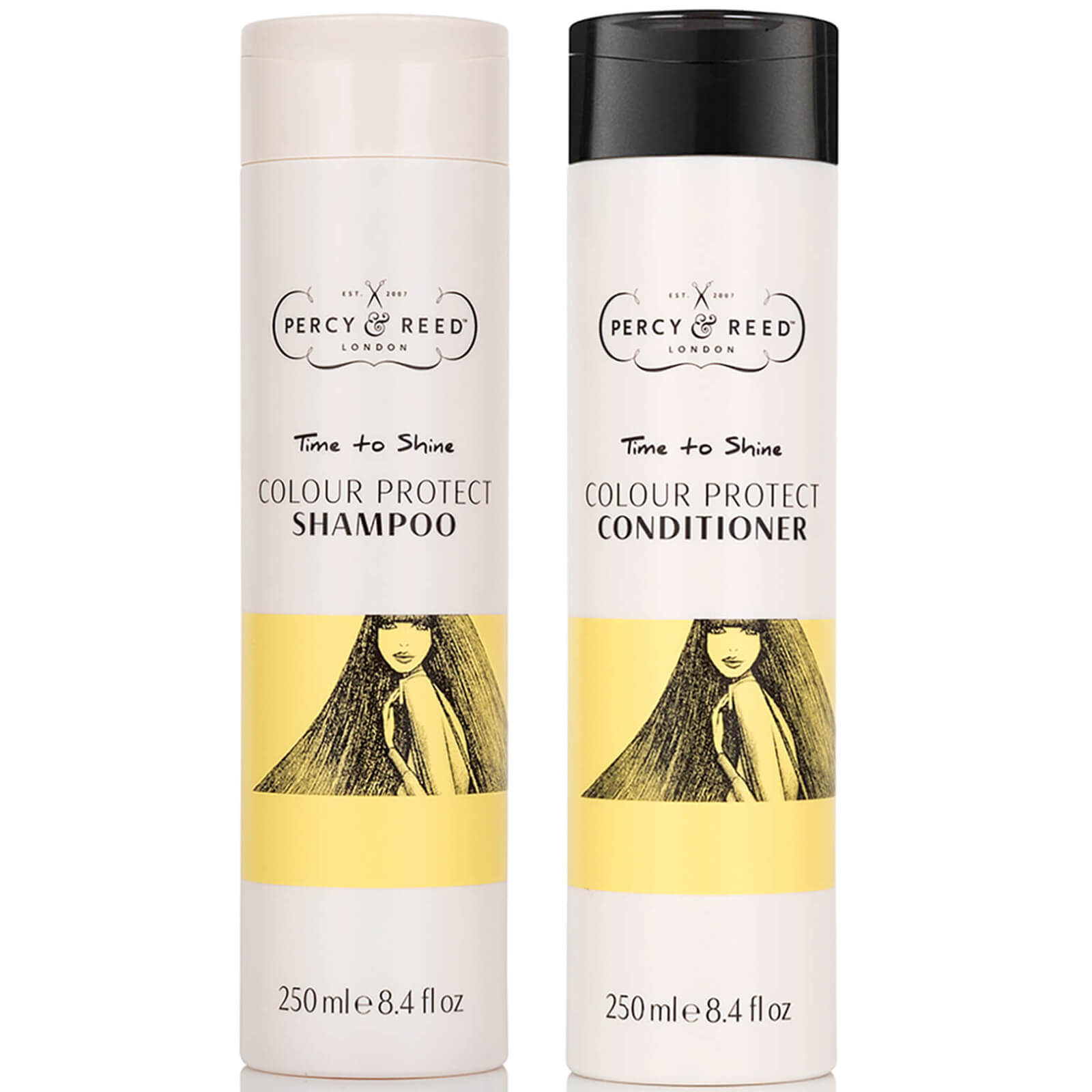 Percy & Reed Time to Shine Colour Protect Shampoo and Conditioner