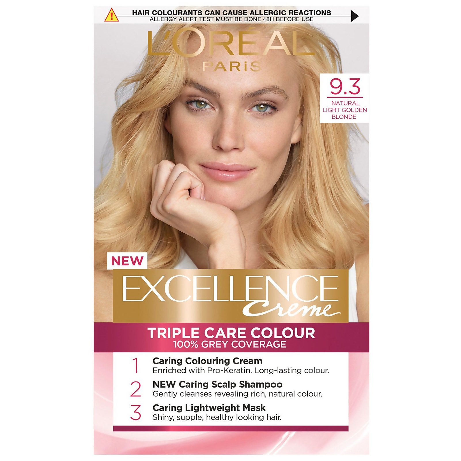 Coloration L'Oréal Excellence Crème – Éclaircissante 1 Super Bright Natural Blond – Neuf